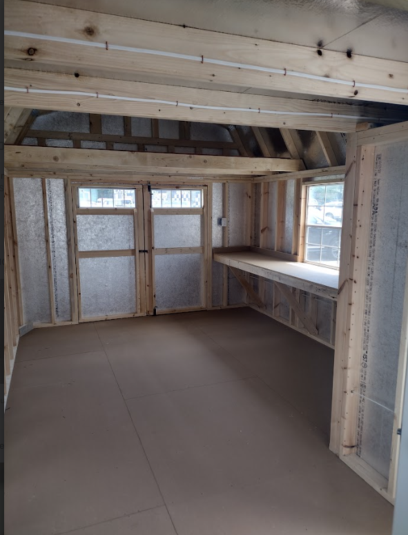 Thumbnail 2 for 12 x 20 Lofted Barn (Low Wall)