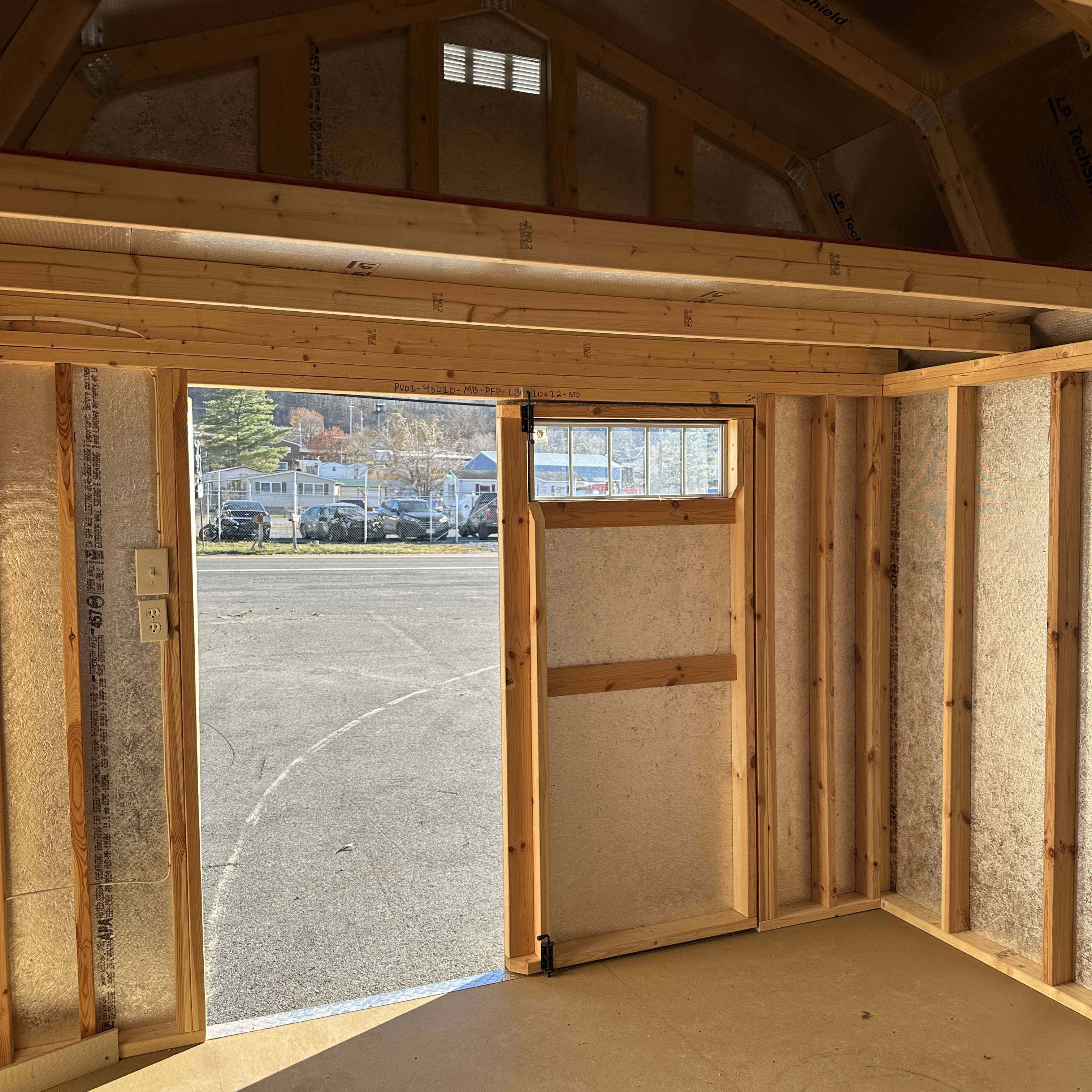 Thumbnail 4 for 10 x 12 Lofted Barn (Low Wall)