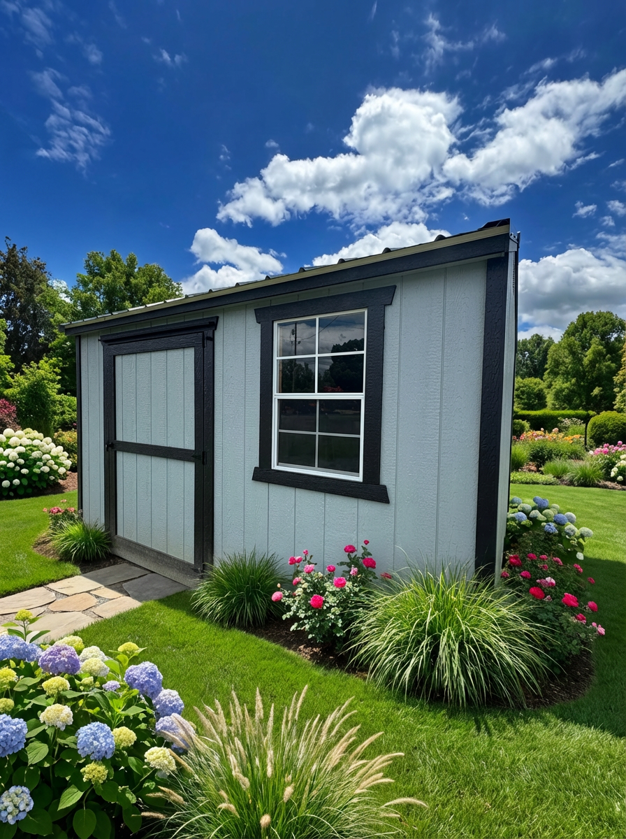 Main media for 10 x 12 A Frame (Low Wall) Shed - Lynchburg, VA