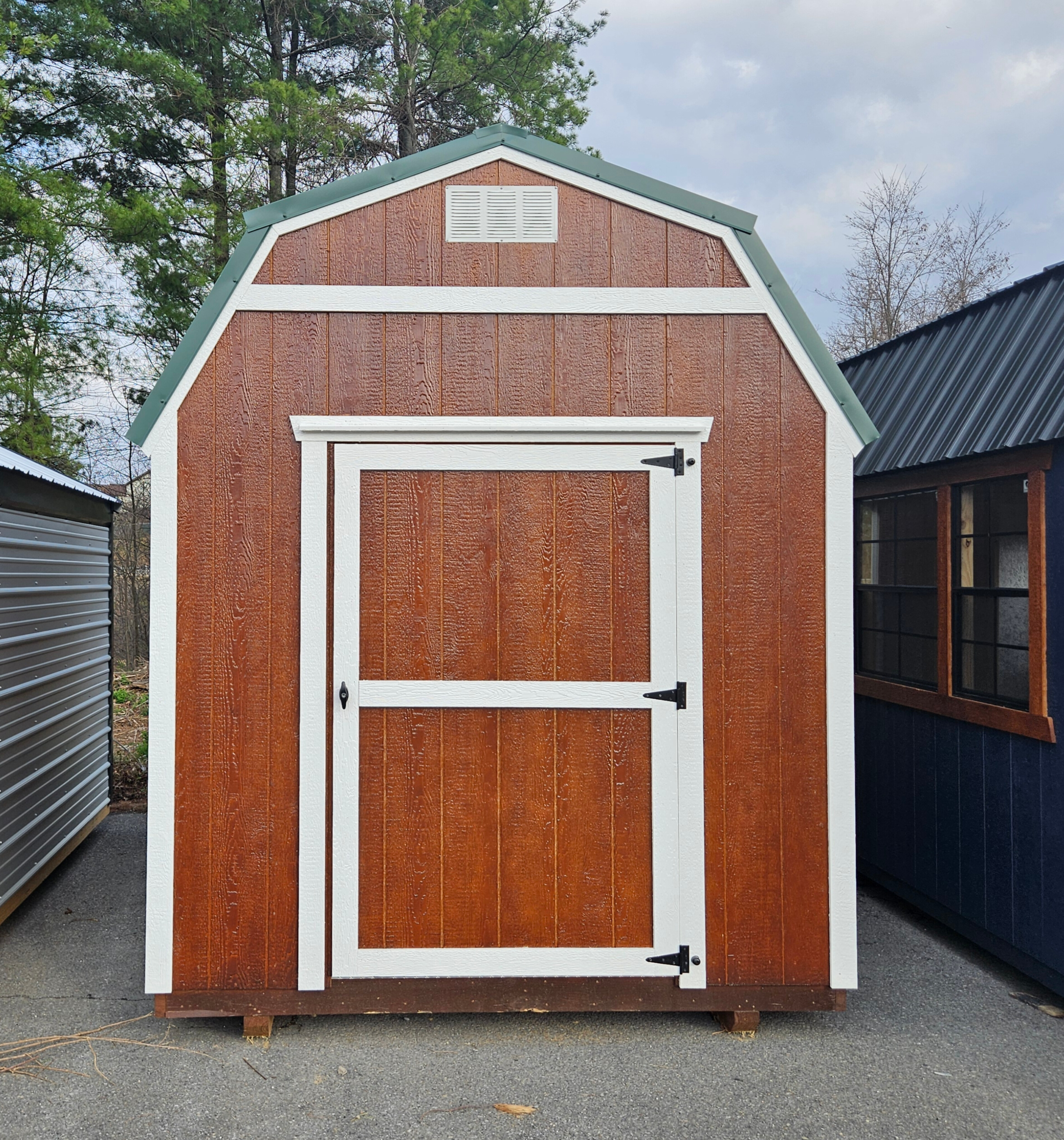 Image of 8 x 12 Lofted Barn (Low Wall)