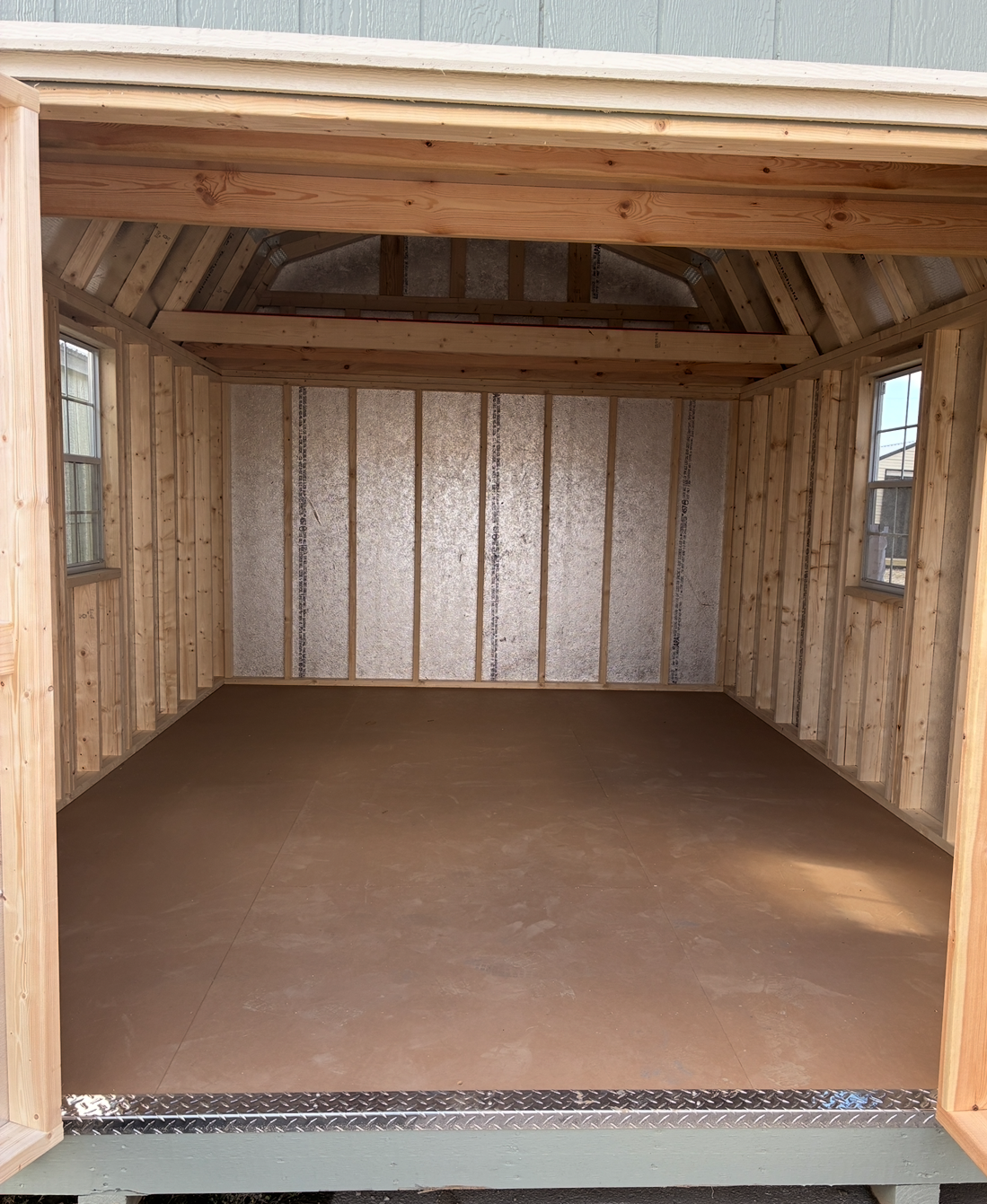 Thumbnail 2 for 12 x 16 Lofted Barn (Low Wall)