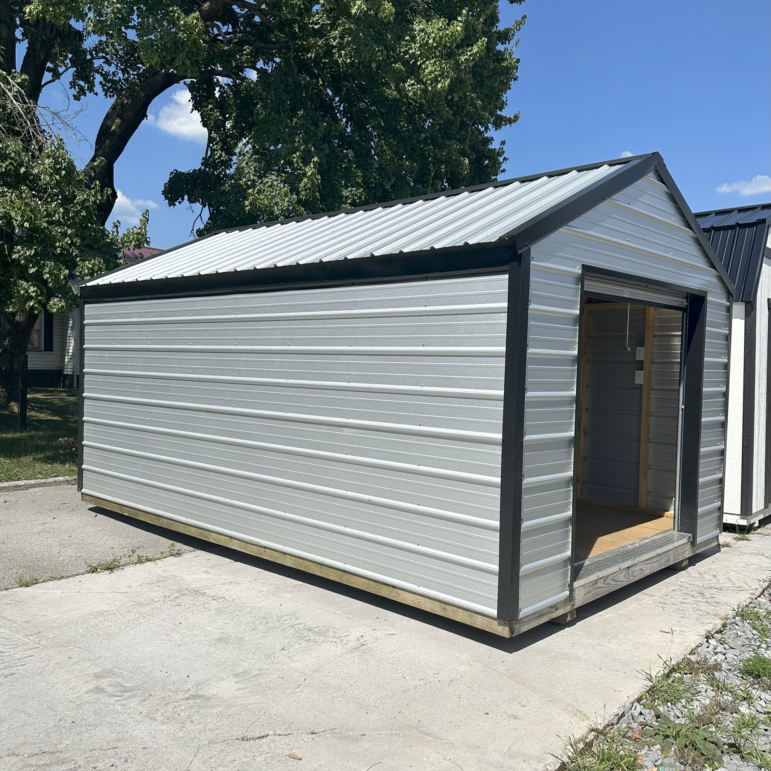 Thumbnail 2 for 10 x 16 Utility Building (Low Wall)