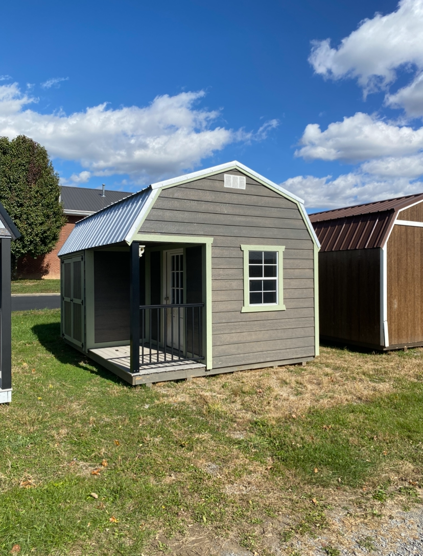 12 x 16 Lofted Barn (Low Wall)