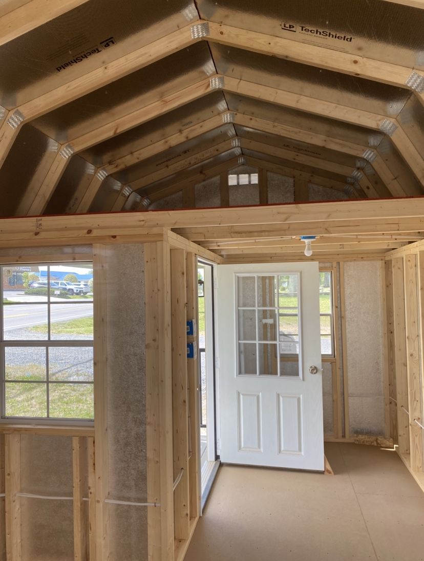 Thumbnail 3 for 12 x 16 Lofted Barn (Low Wall)