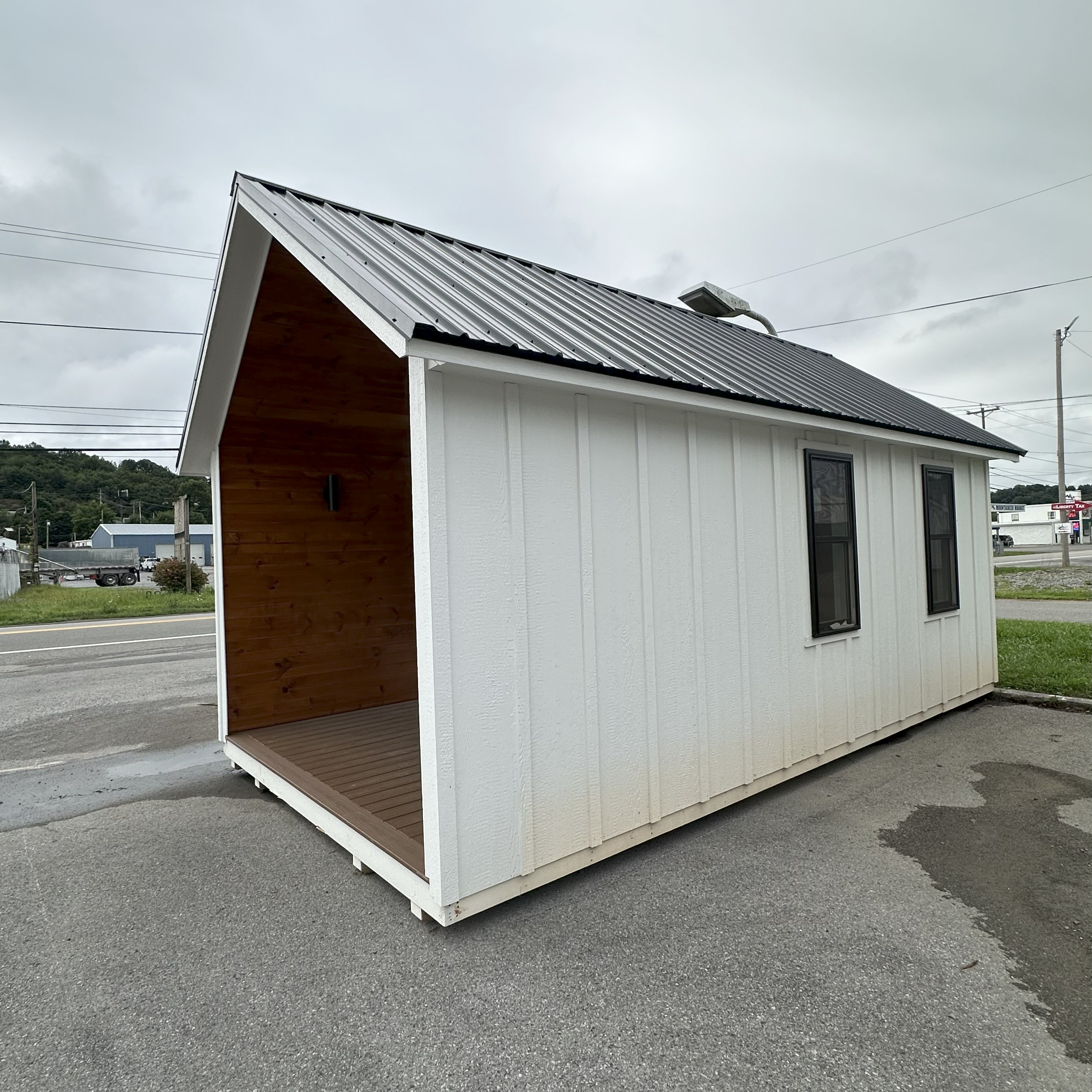 Thumbnail 2 for 12 x 20 Cambridge Luxury Shed (Low Wall) Shed - Princeton, WV