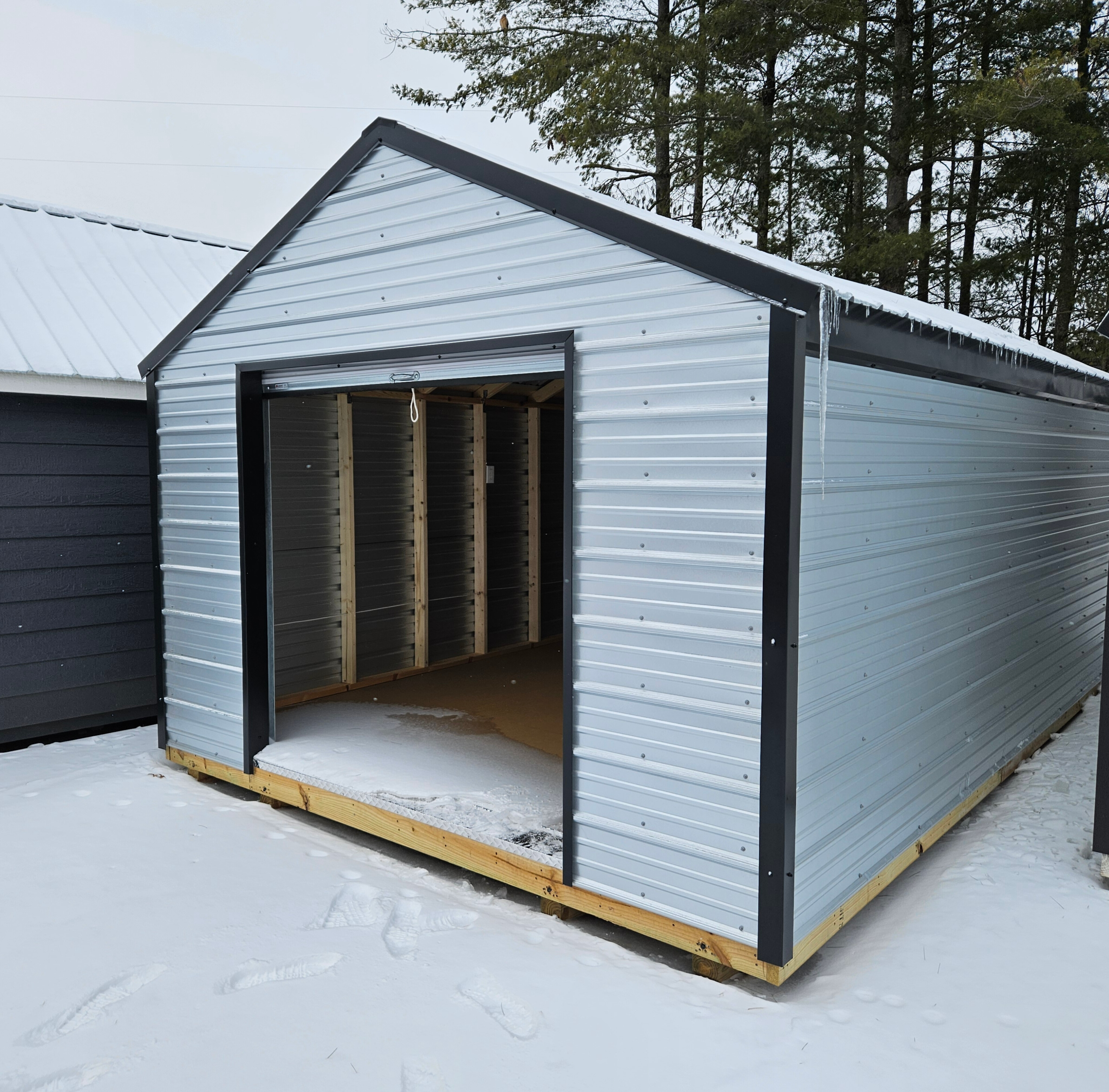 Image of 12 x 24 Utility Building (Low Wall)