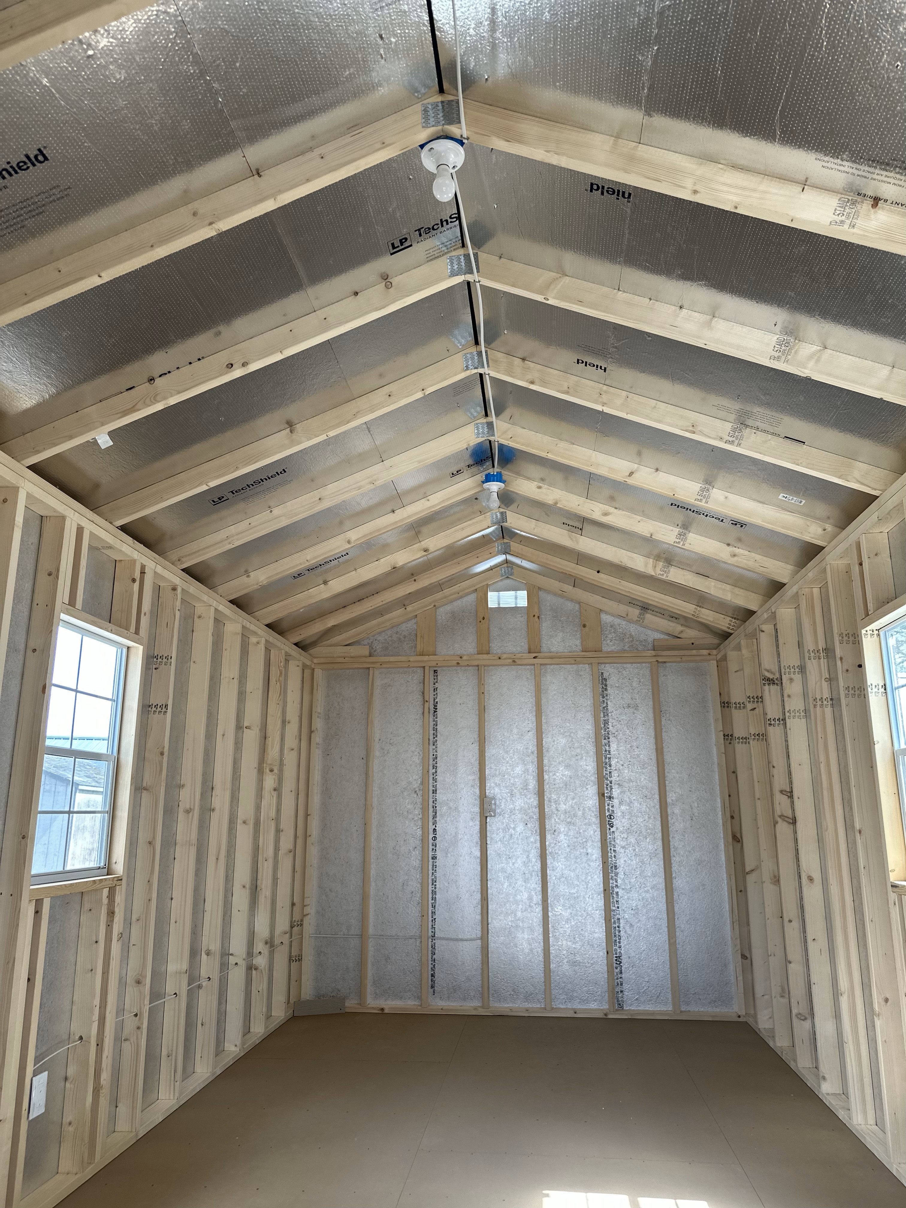 Thumbnail 3 for 10 x 20 A Frame (High Wall) Shed - Christiansburg, VA