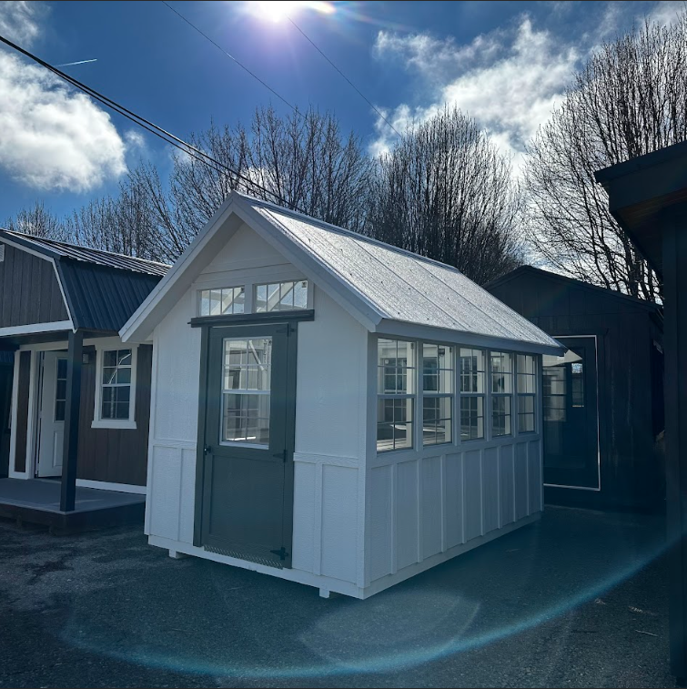 Image of 8 x 12 Victorian Shed (Low Wall)