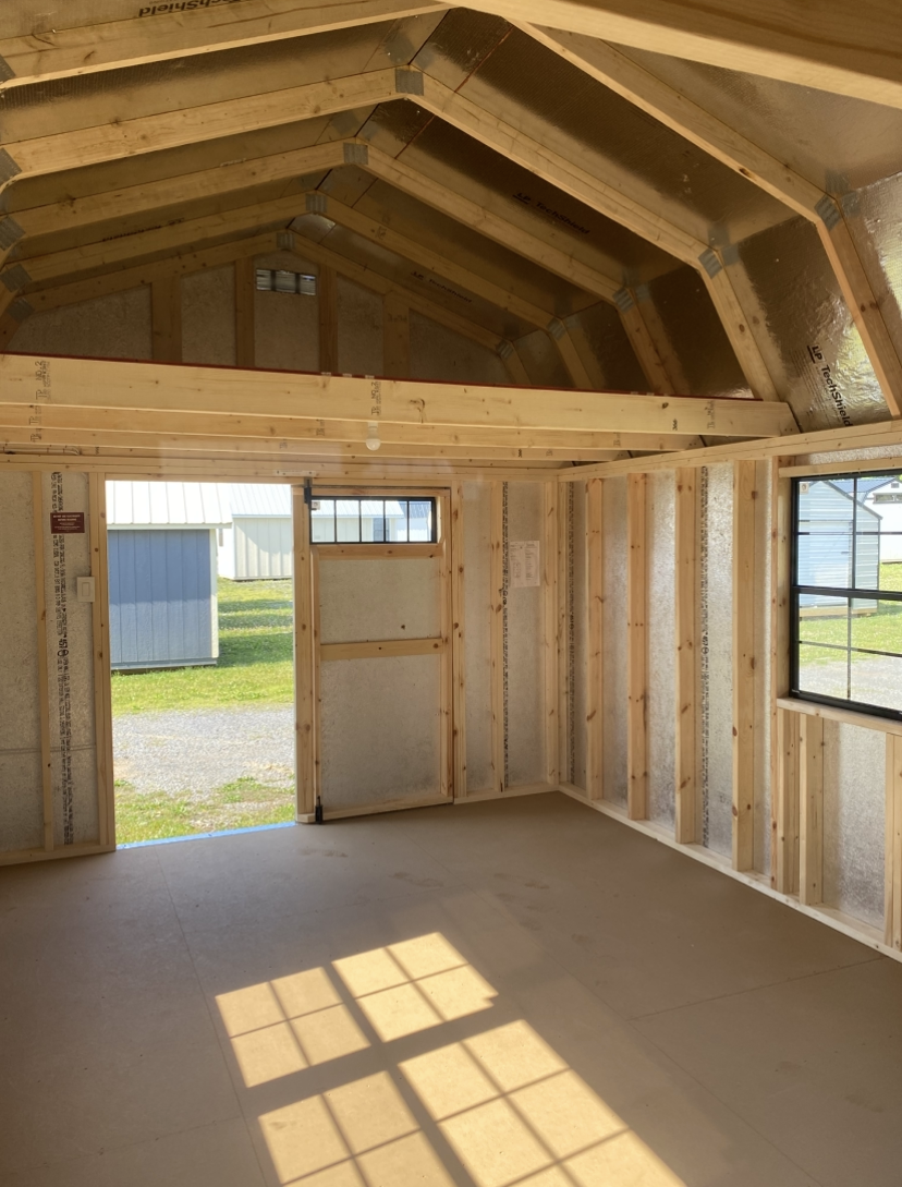 Thumbnail 3 for 12 x 20 Lofted Barn (Low Wall)