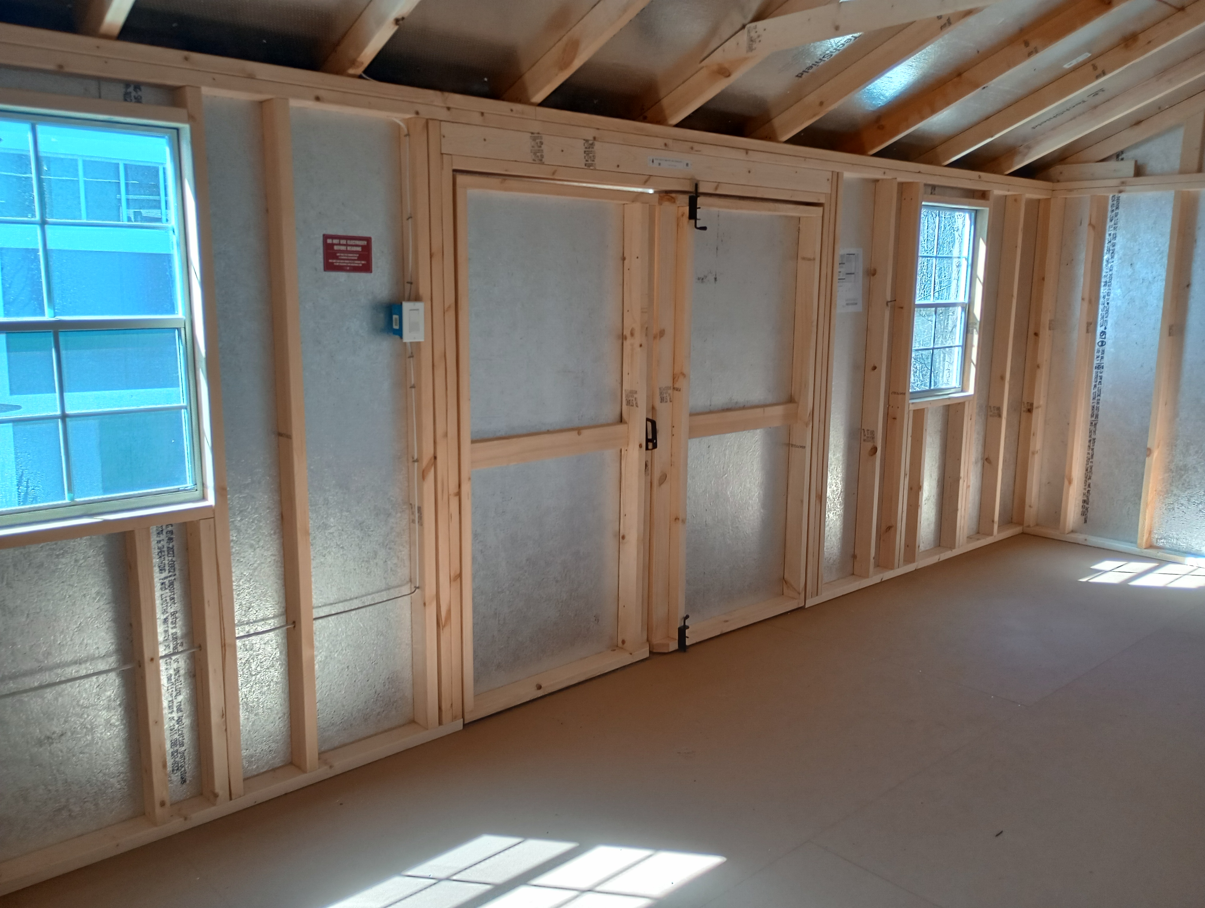 Thumbnail 2 for 10 x 20 A Frame (Low Wall) Shed - Summersville, WV