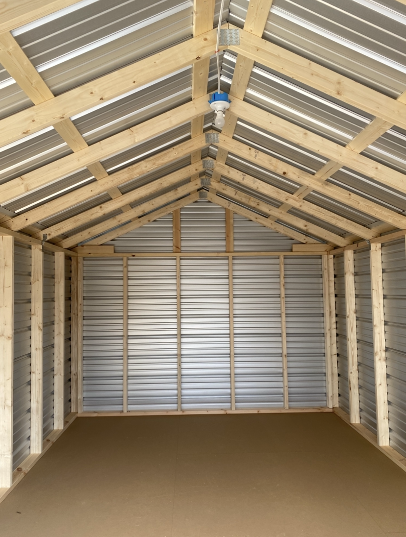 Thumbnail 2 for 10 x 16 Utility Building (Low Wall)