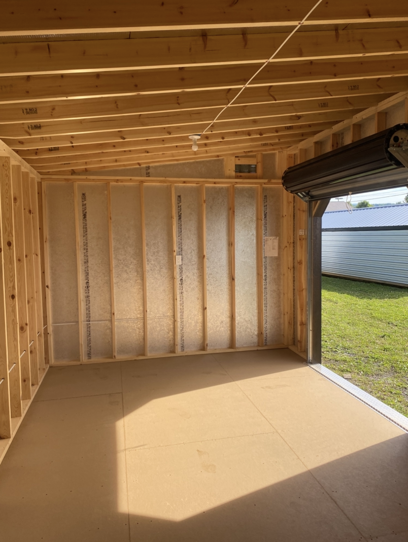 Thumbnail 3 for 12 x 20 Single Slope Modern Shed (High Wall)