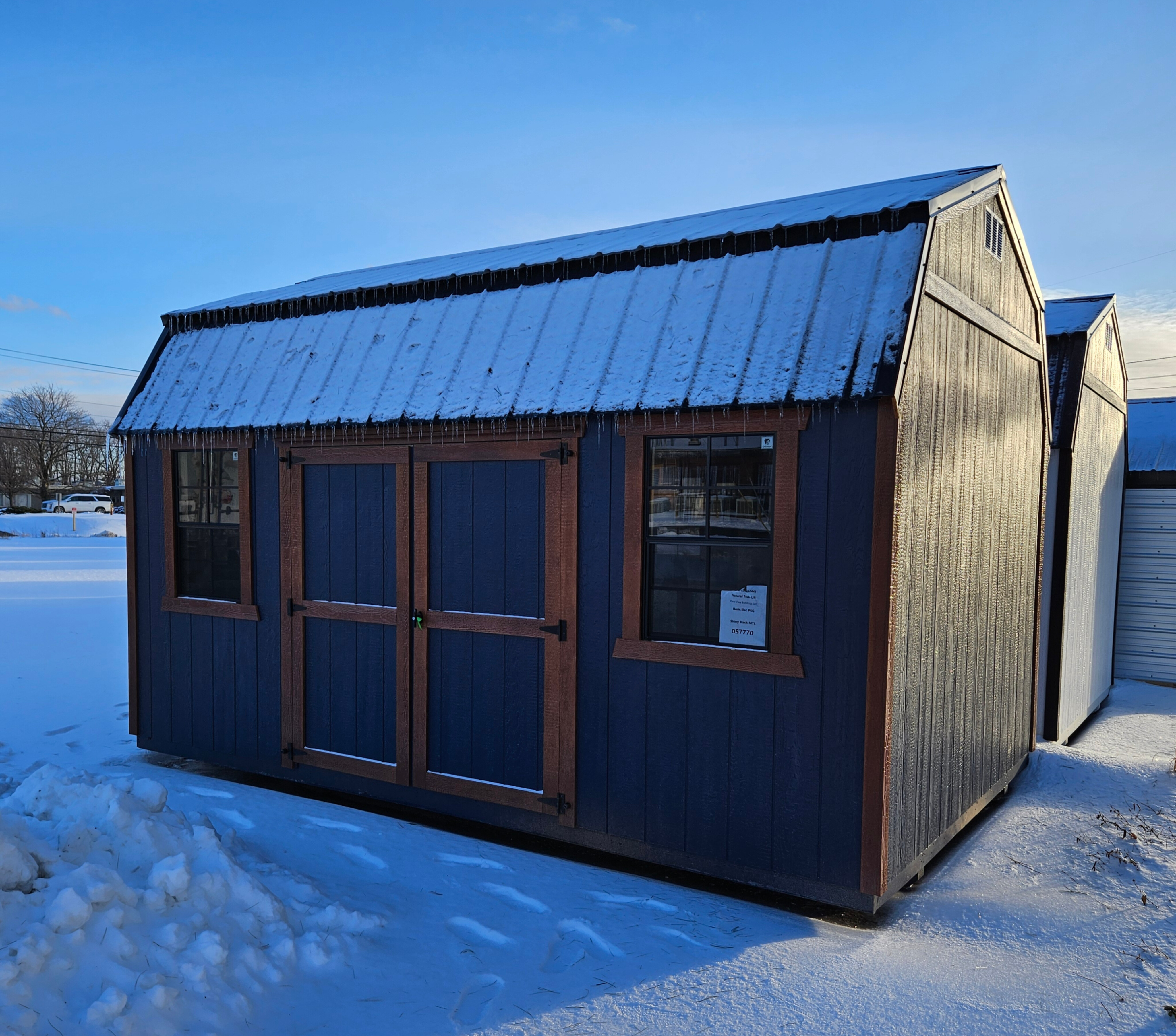 Image of 10 x 16 Lofted Barn (Low Wall)