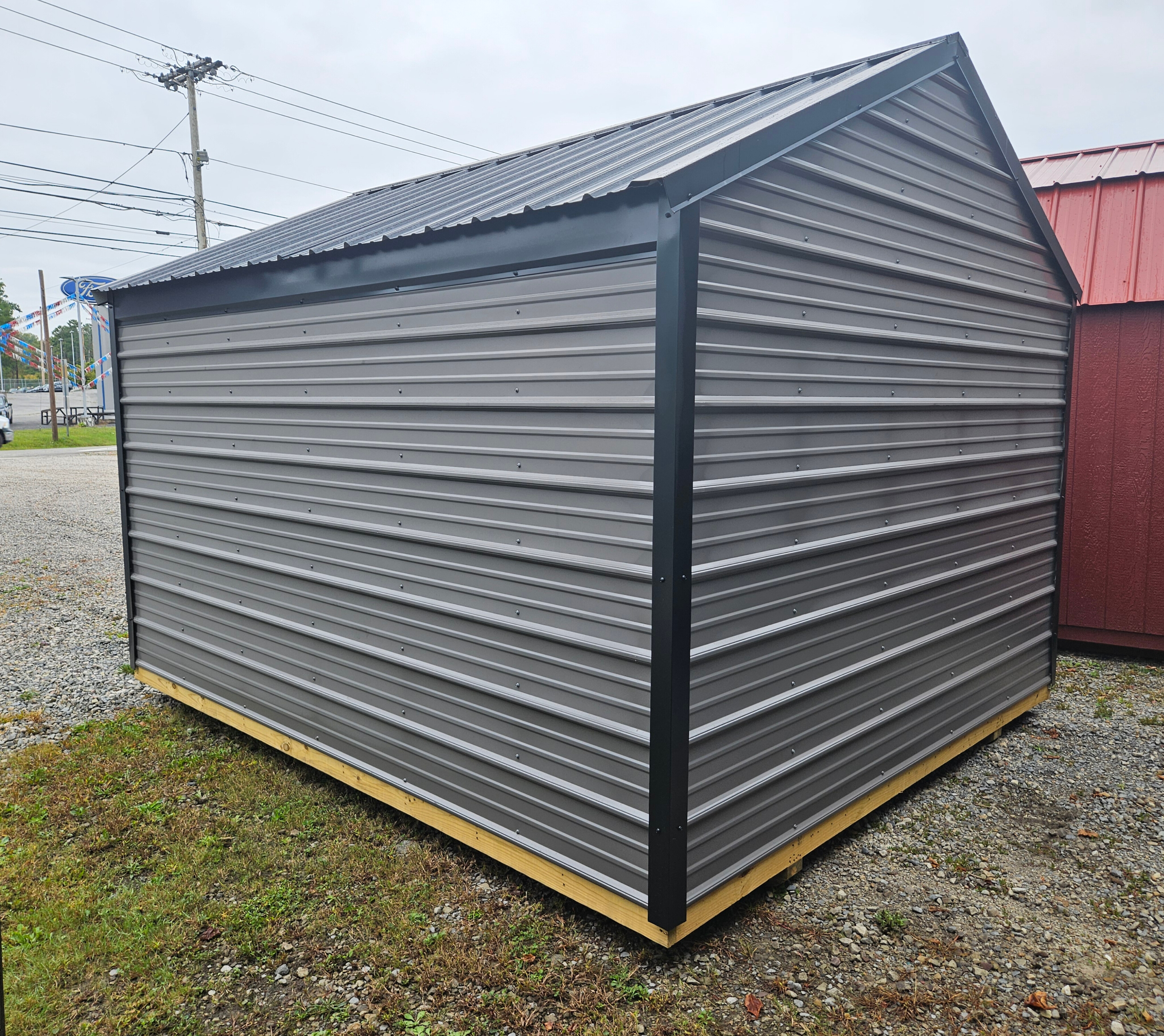 Thumbnail 2 for 10 x 12 Utility Building (Low Wall)