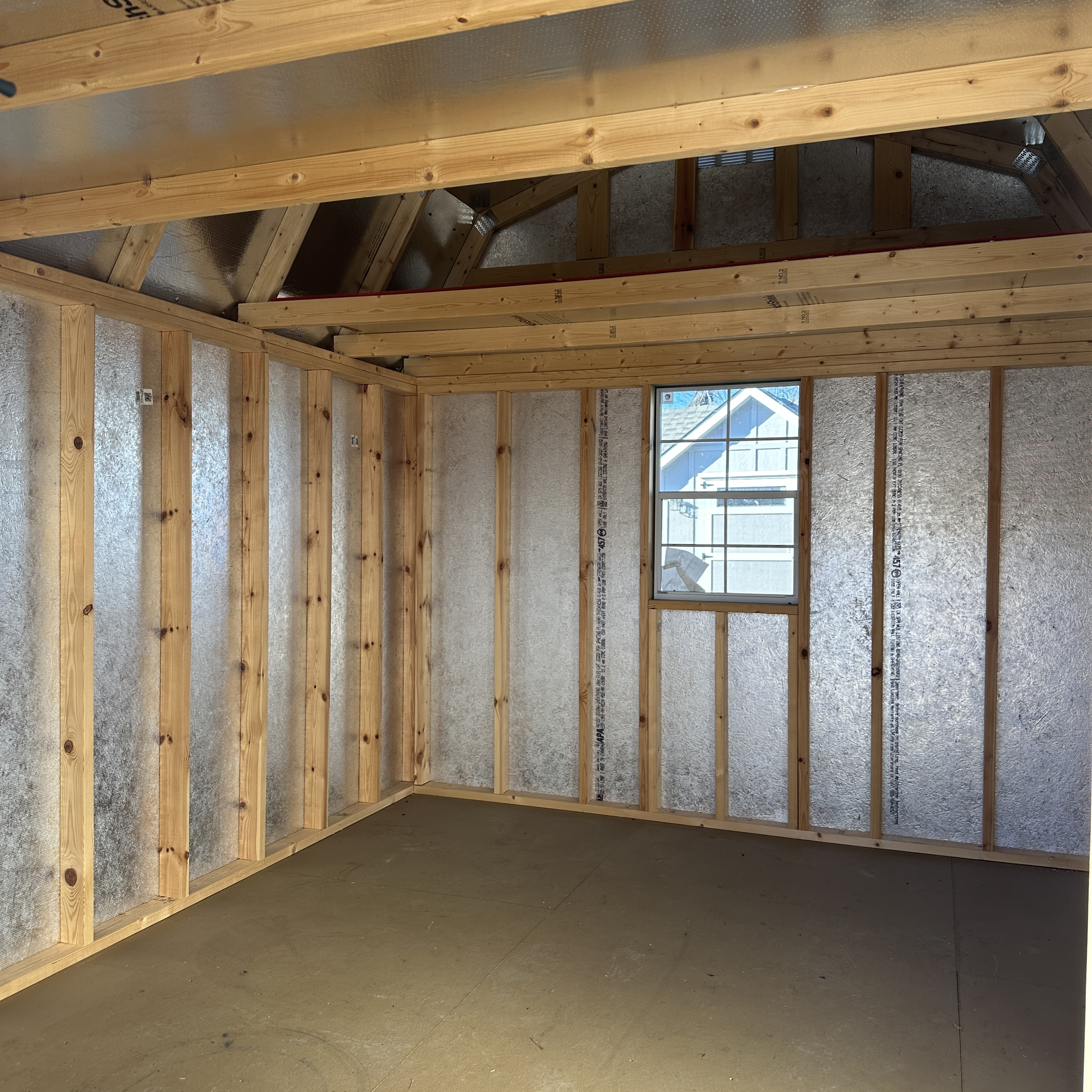 Thumbnail 3 for 10 x 12 Lofted Barn (Low Wall)