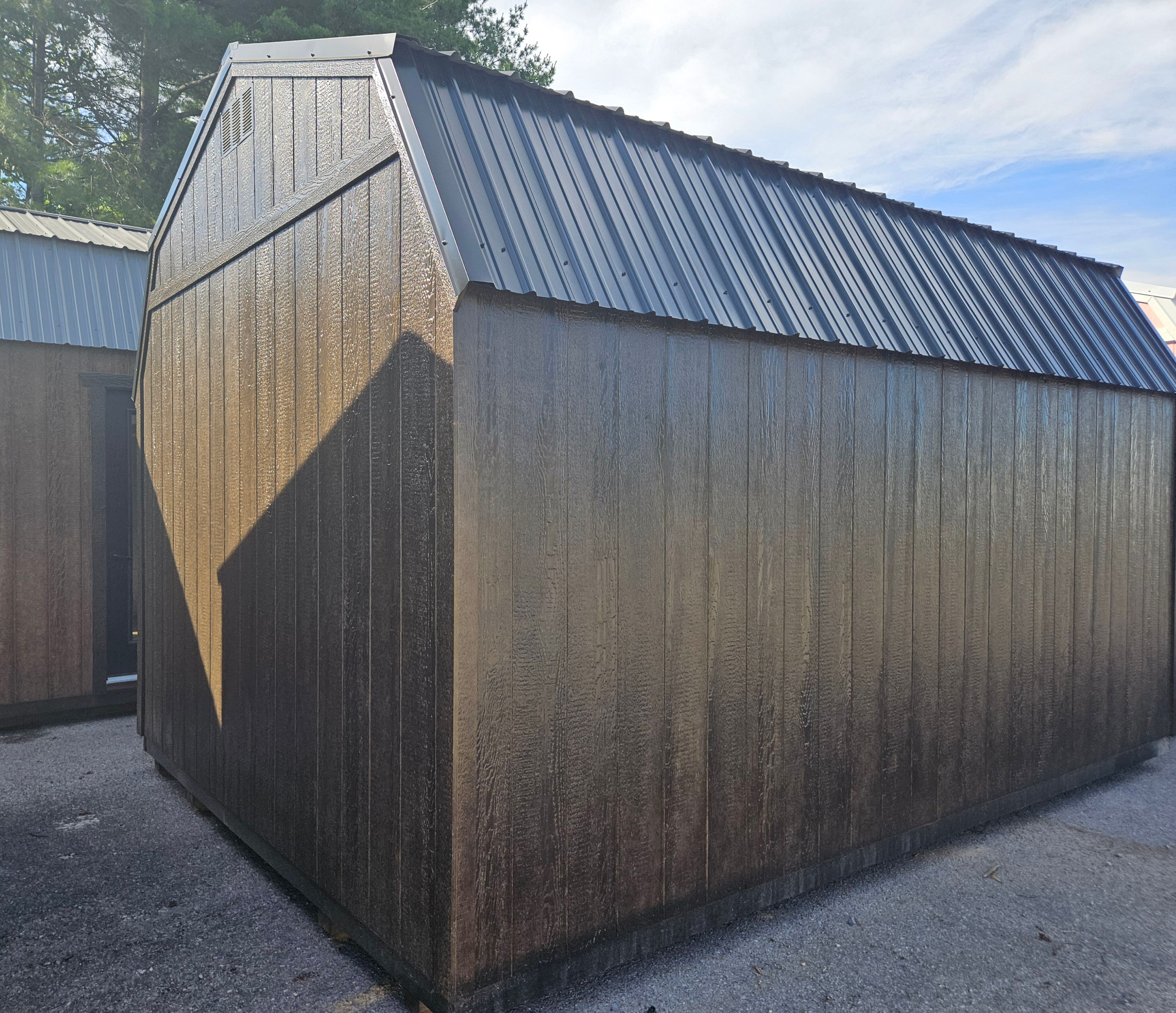 Thumbnail 2 for 12 x 16 Lofted Barn (Low Wall)