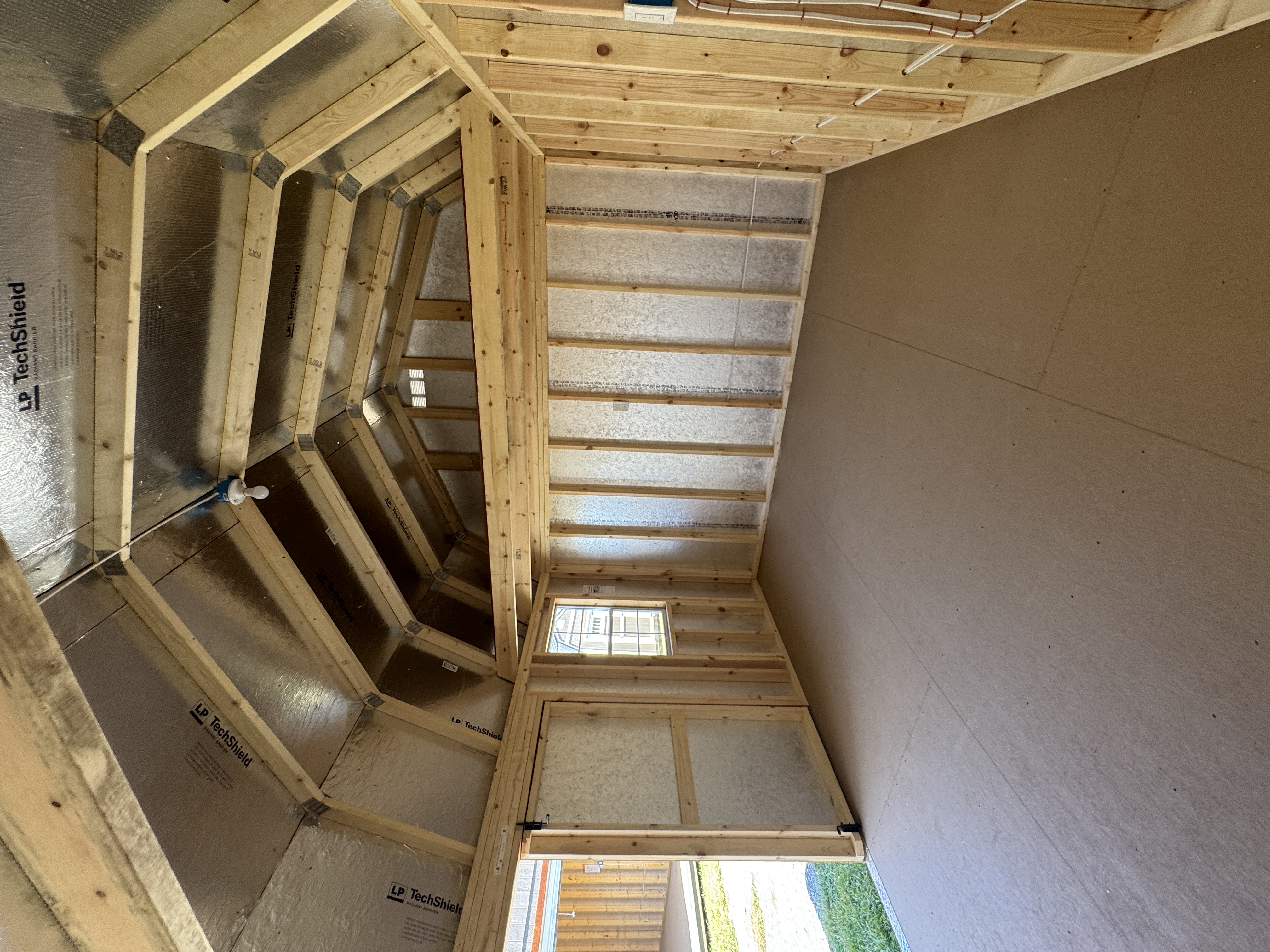 Thumbnail 2 for 12 x 16 Lofted Barn (Low Wall)