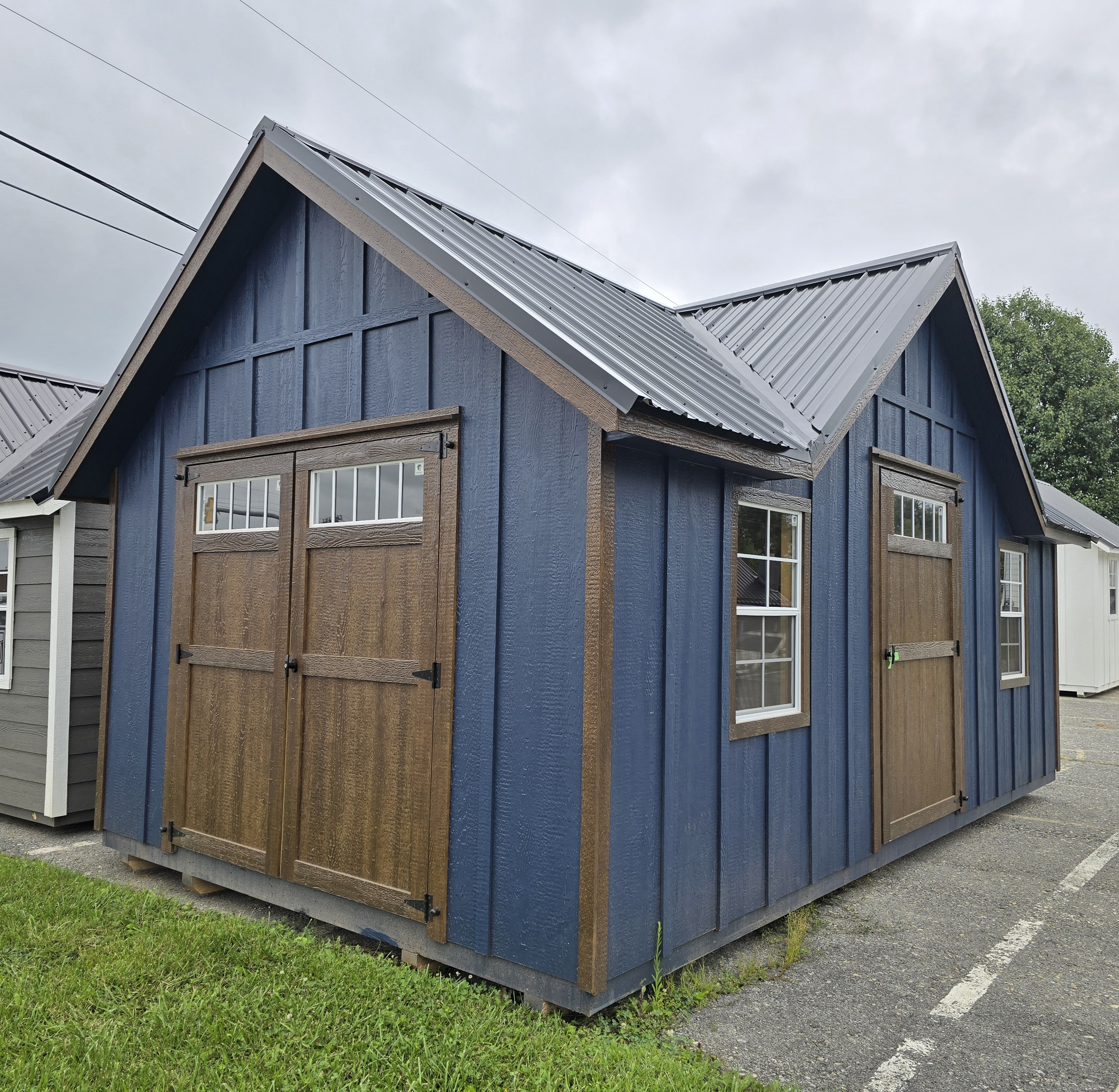 Thumbnail 2 for 12 x 20 Victorian Shed (Low Wall)