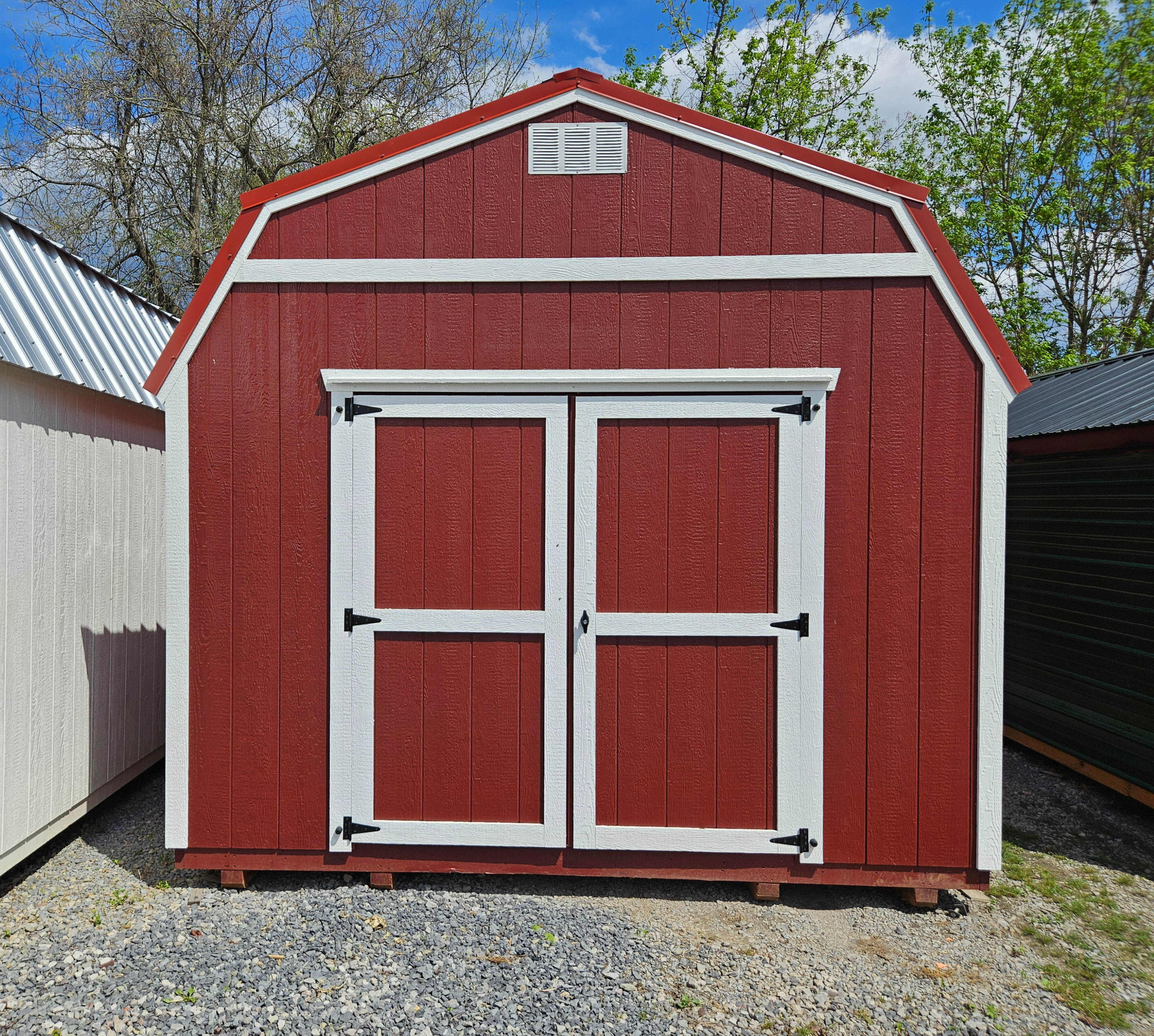 12 x 20 Lofted Barn (Low Wall)