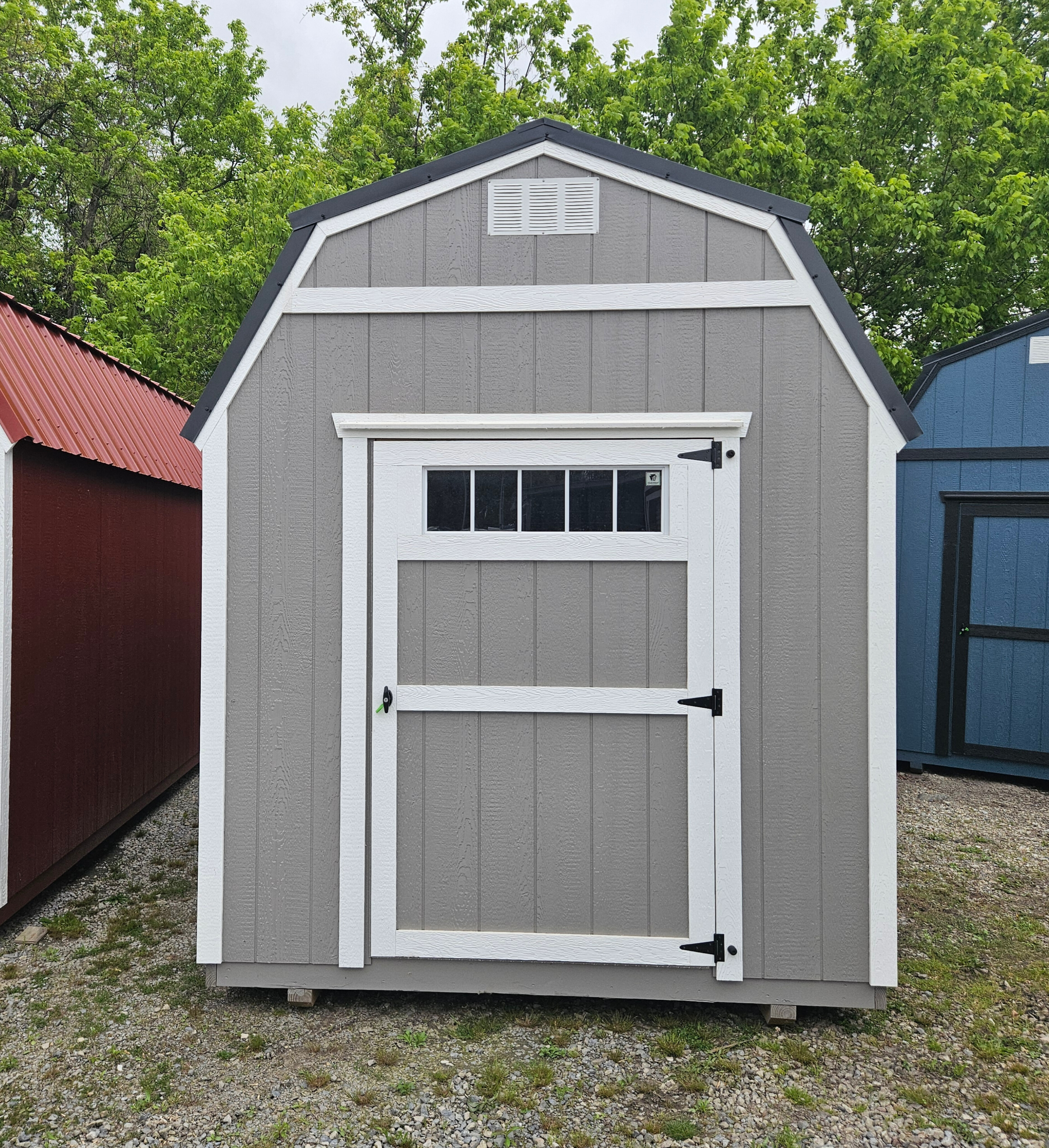 Image of 8 x 12 Lofted Barn (Low Wall)