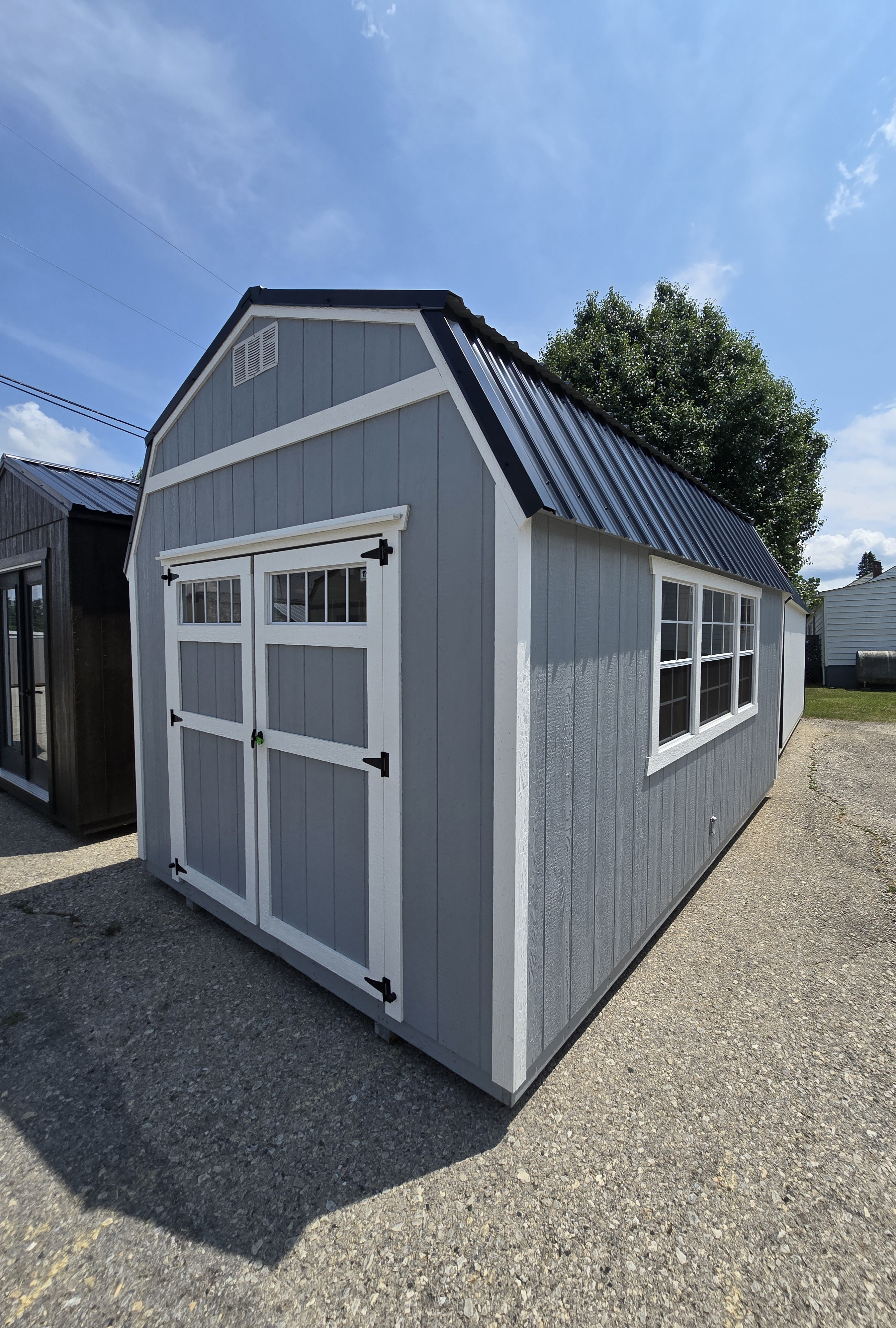 Thumbnail 4 for 10 x 16 Lofted Barn (Low Wall)