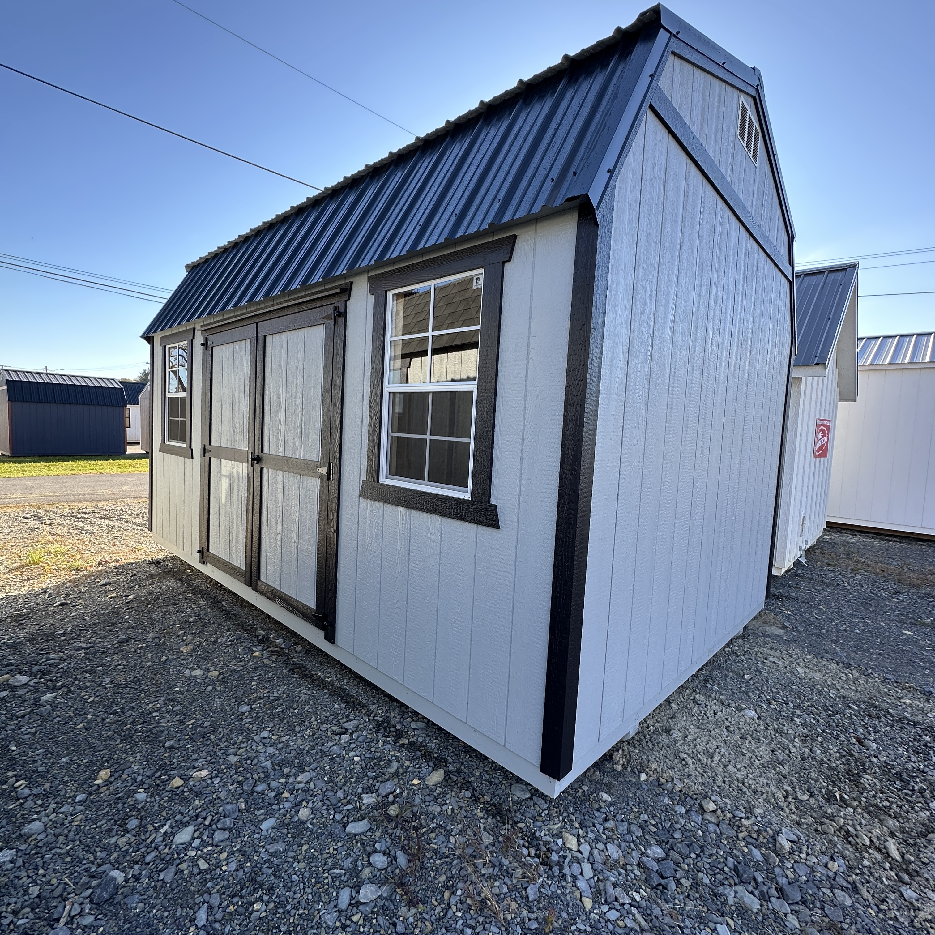 Image of 10 x 16 Lofted Barn (Low Wall)