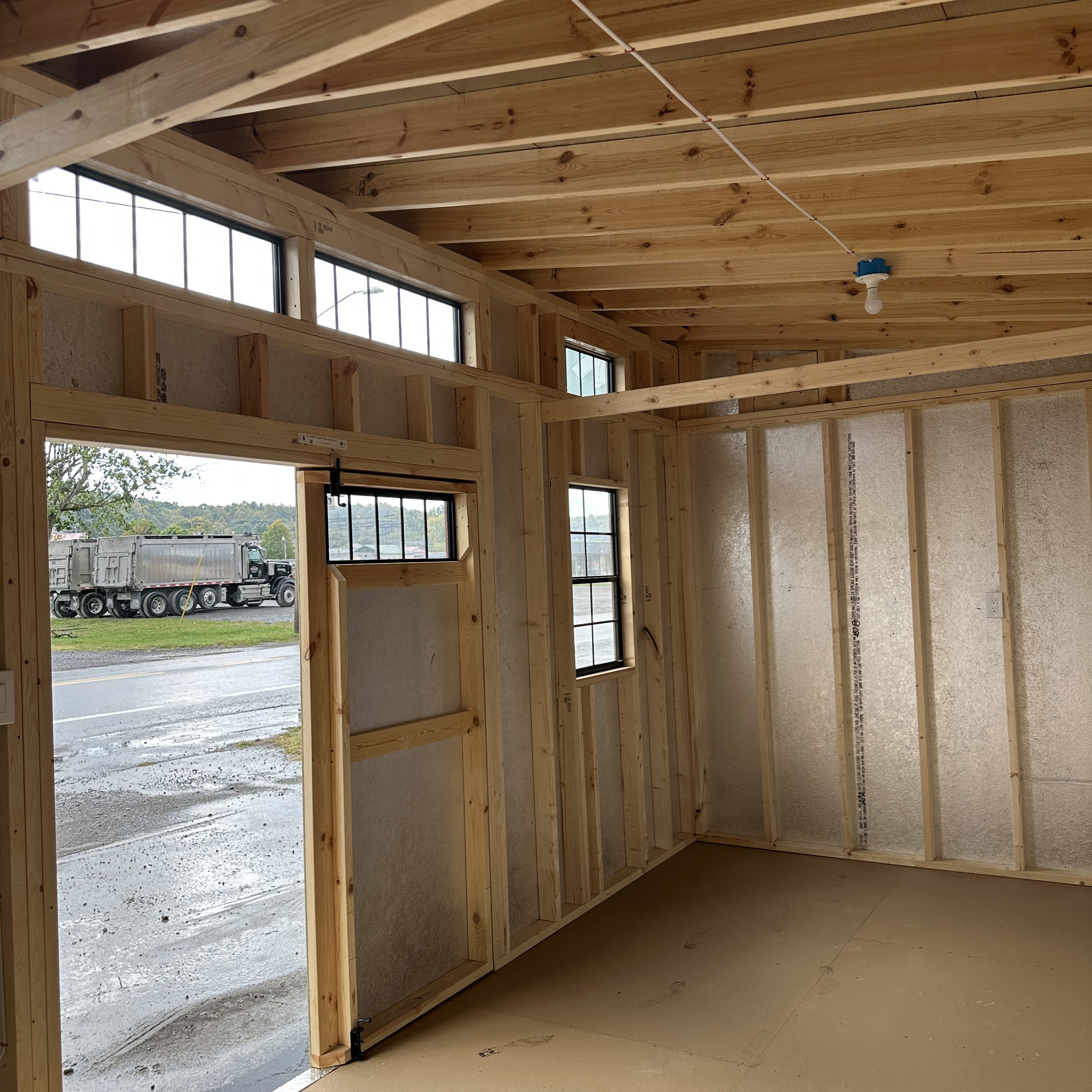 Thumbnail 4 for 10 x 20 Single Slope Modern Shed (High Wall)