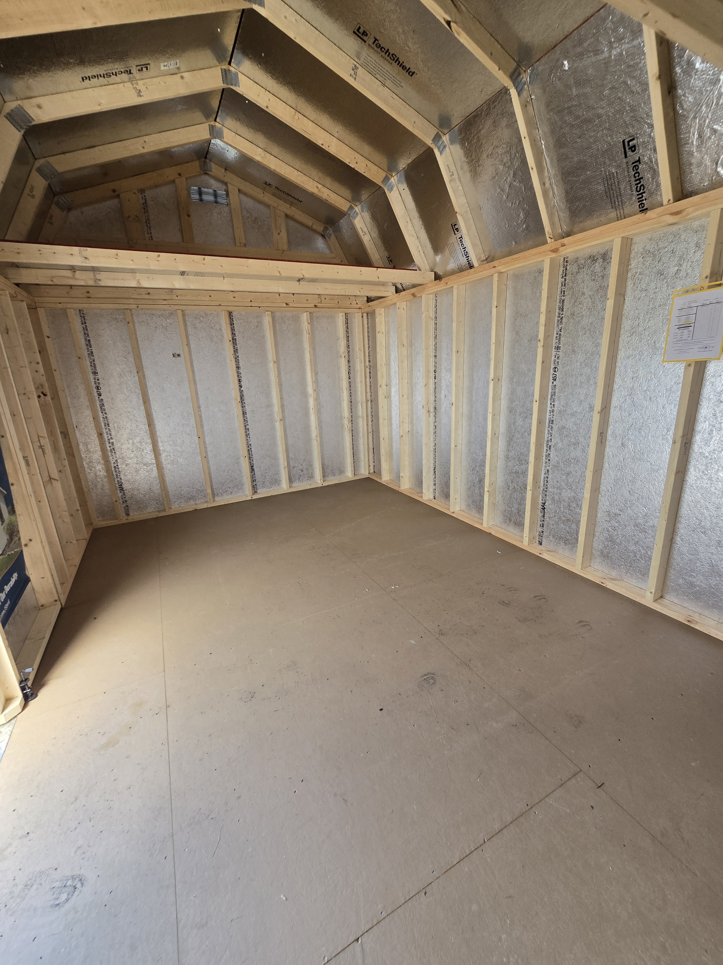 Thumbnail 2 for 10 x 16 Lofted Barn (Low Wall)