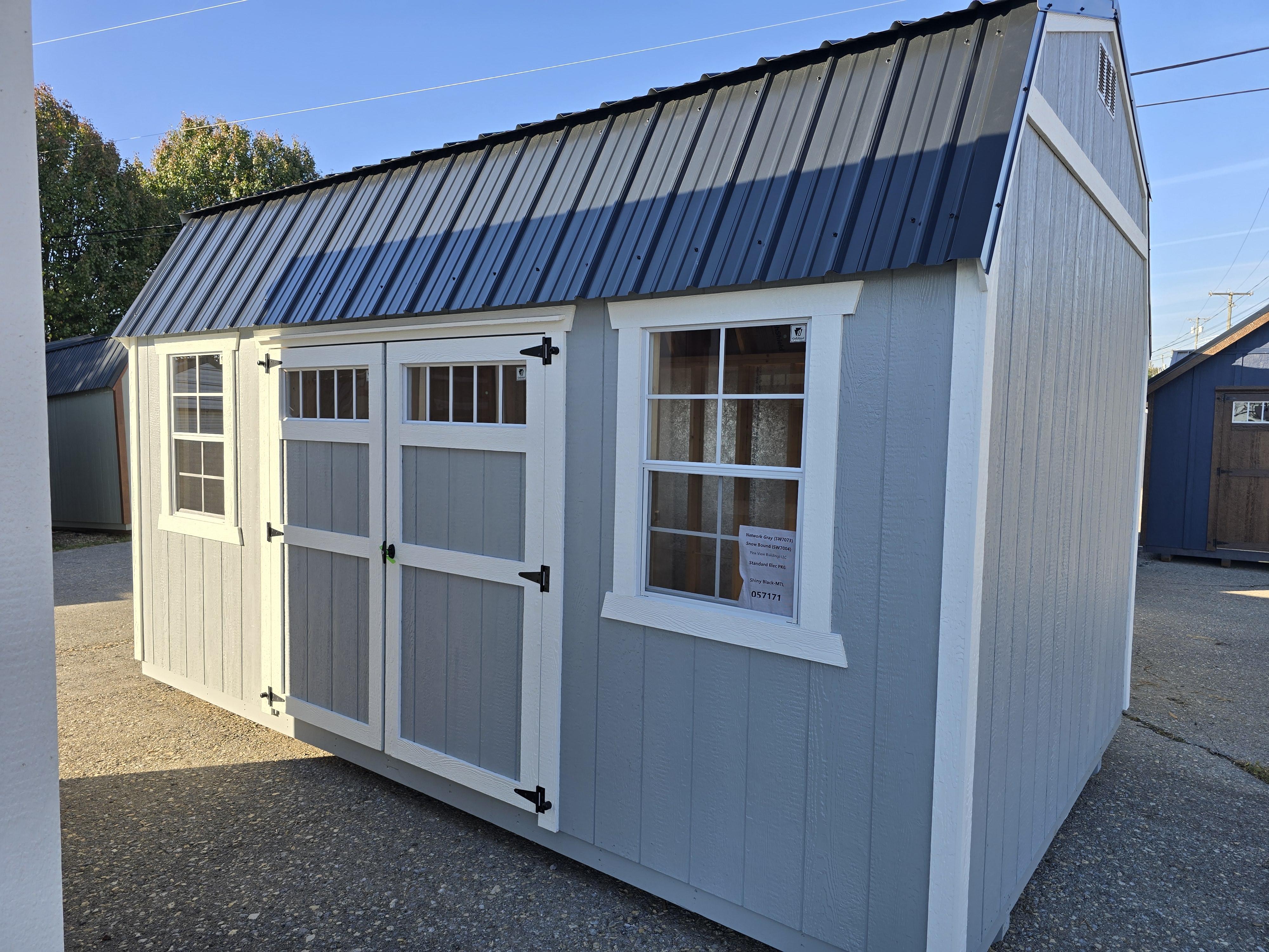 Image of 10 x 16 Lofted Barn (Low Wall)