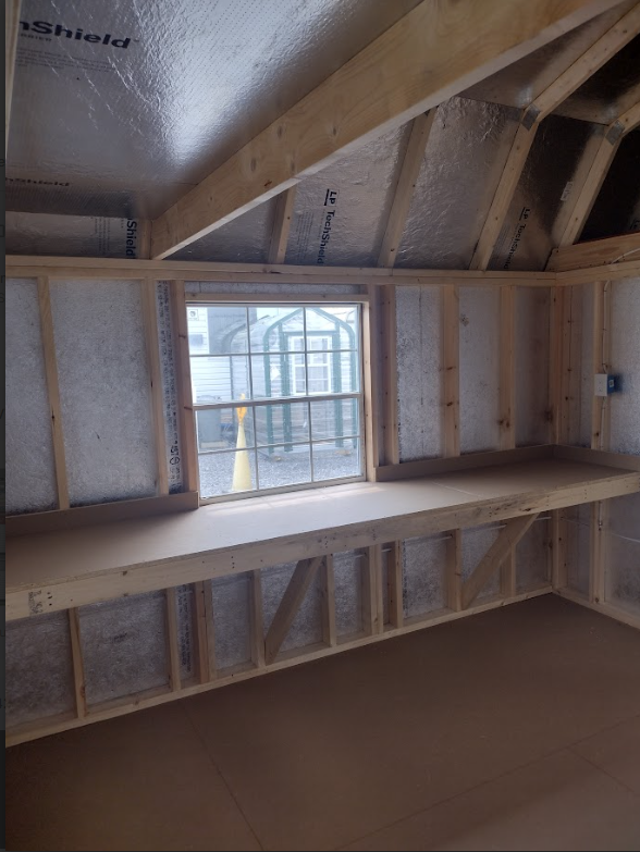 Thumbnail 3 for 12 x 20 Lofted Barn (Low Wall)