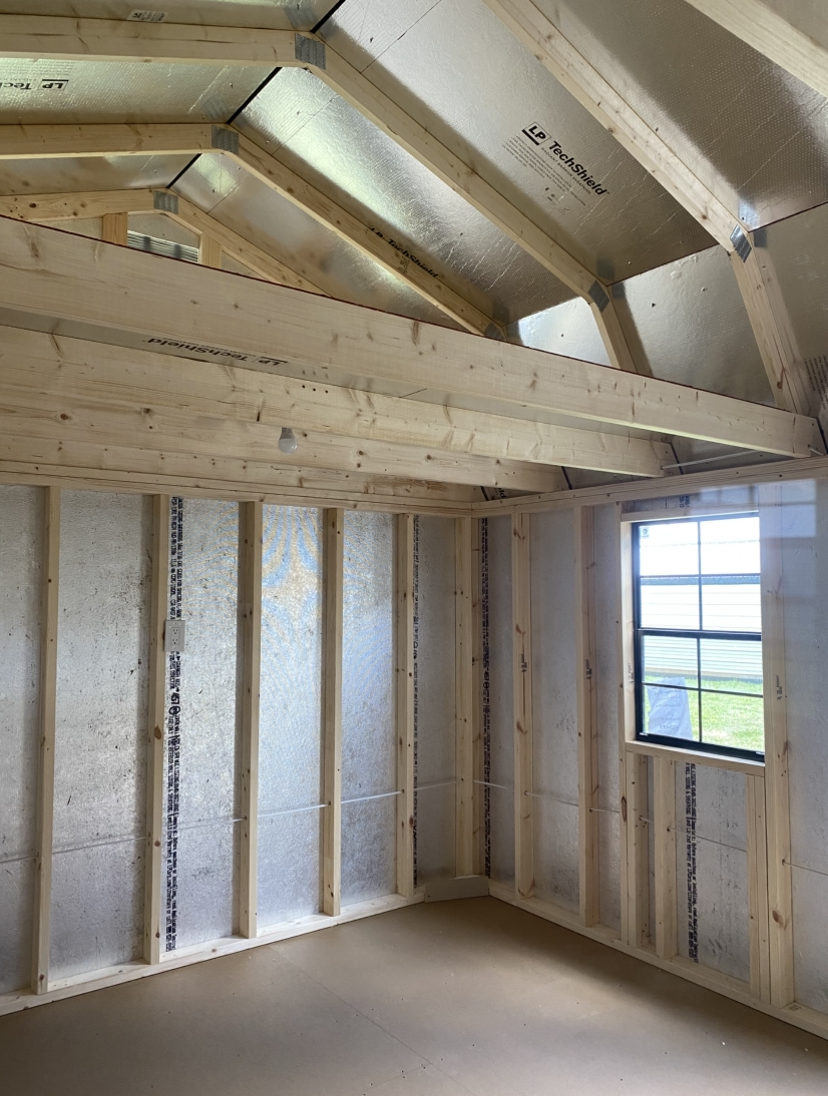 Thumbnail 3 for 12 x 24 Lofted Barn (Low Wall)