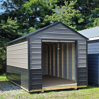 Image of 10 x 16 Utility Building (Low Wall)