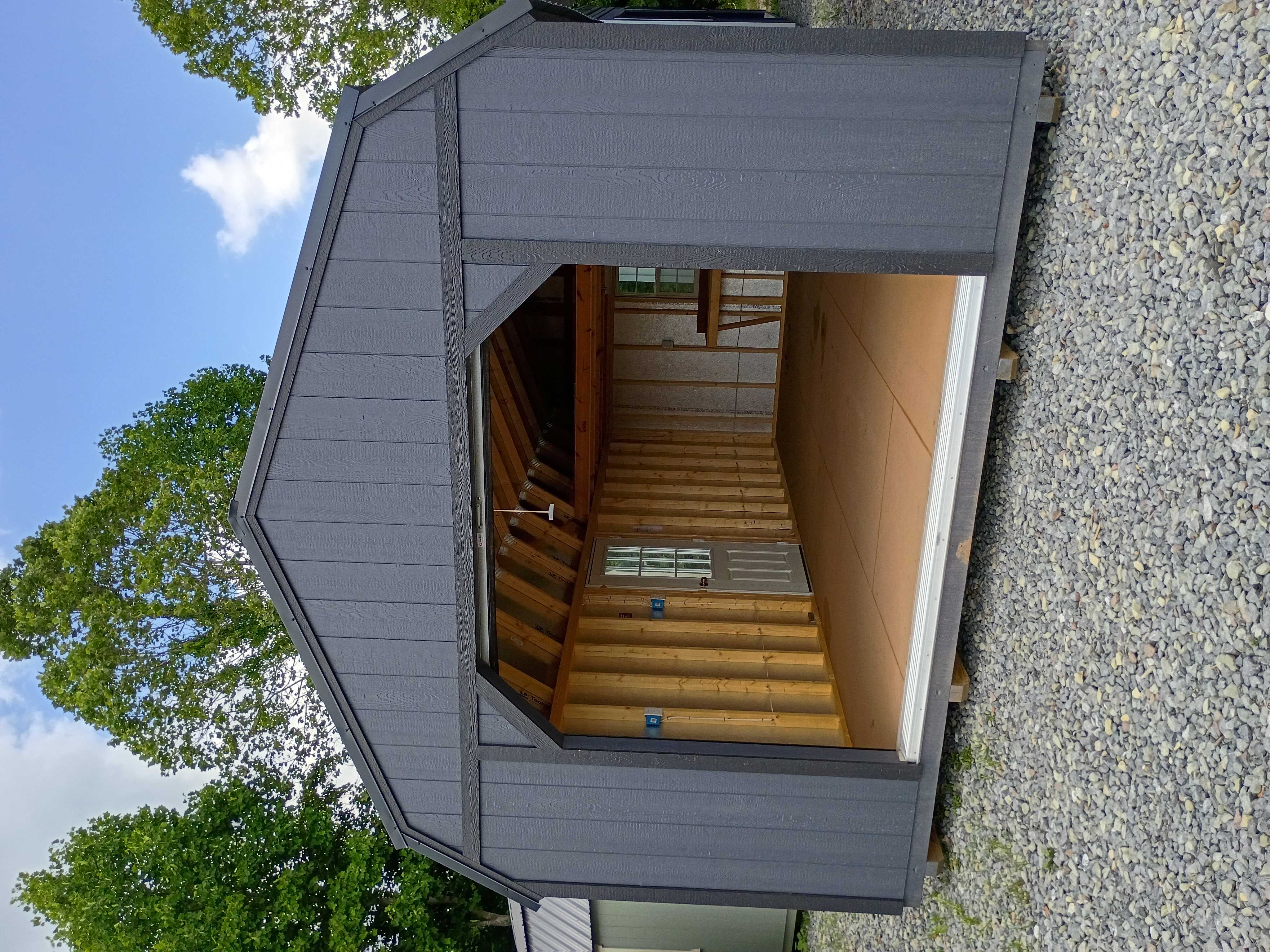 Thumbnail 4 for 14 x 24 Lofted Barn (Low Wall)