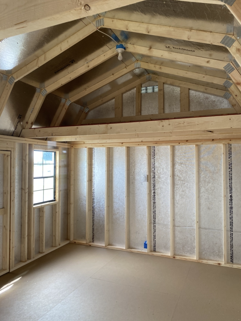 Thumbnail 2 for 12 x 16 Lofted Barn (Low Wall)