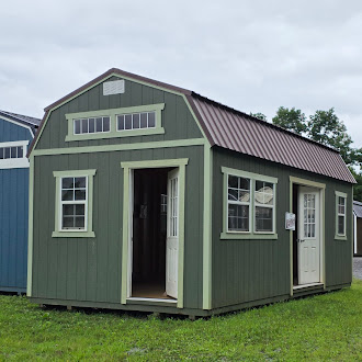 Image of 12 x 24 Lofted Barn (High Wall)