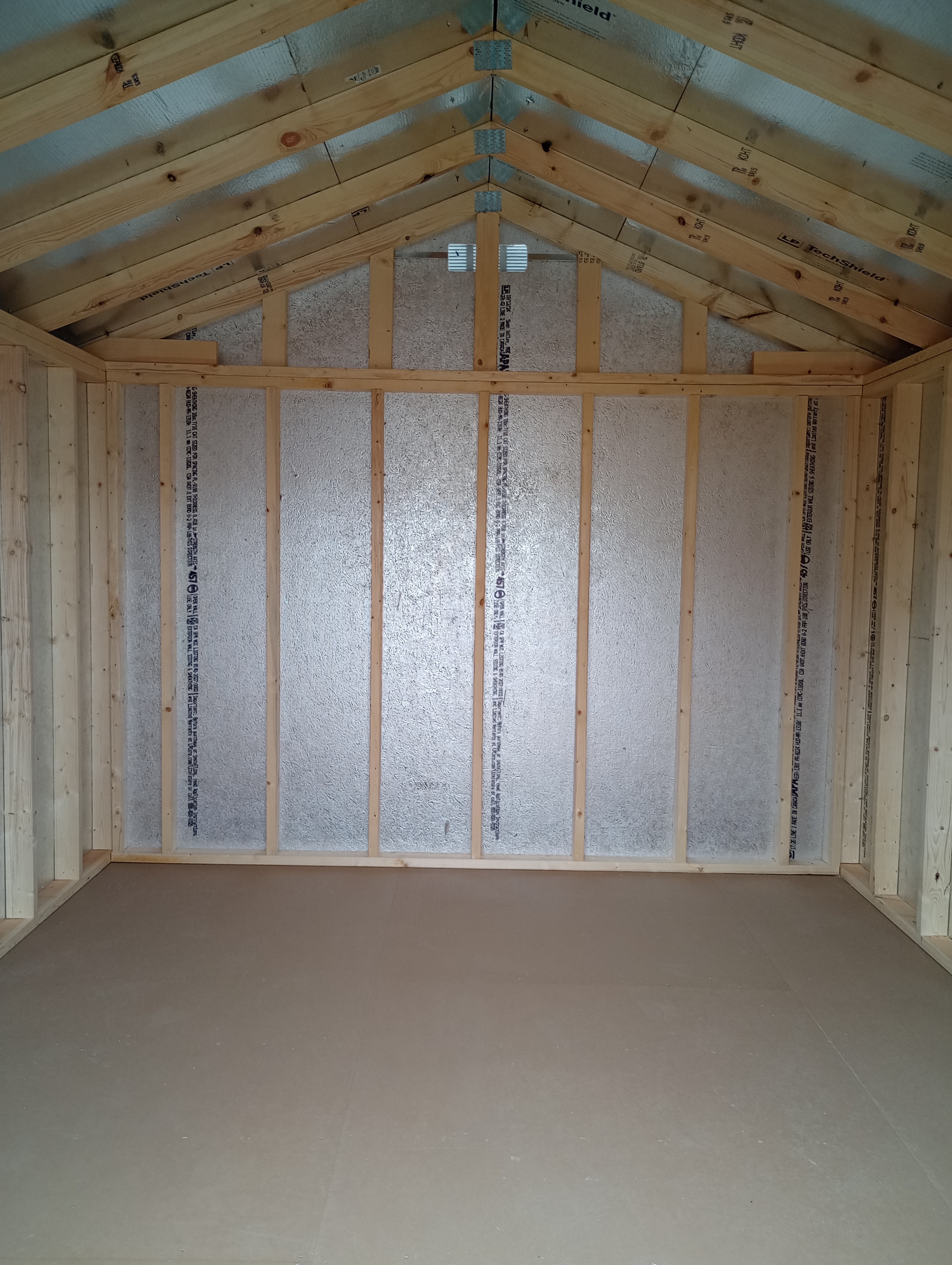 Thumbnail 2 for 10 x 12 A Frame (Low Wall) Shed - Summersville, WV