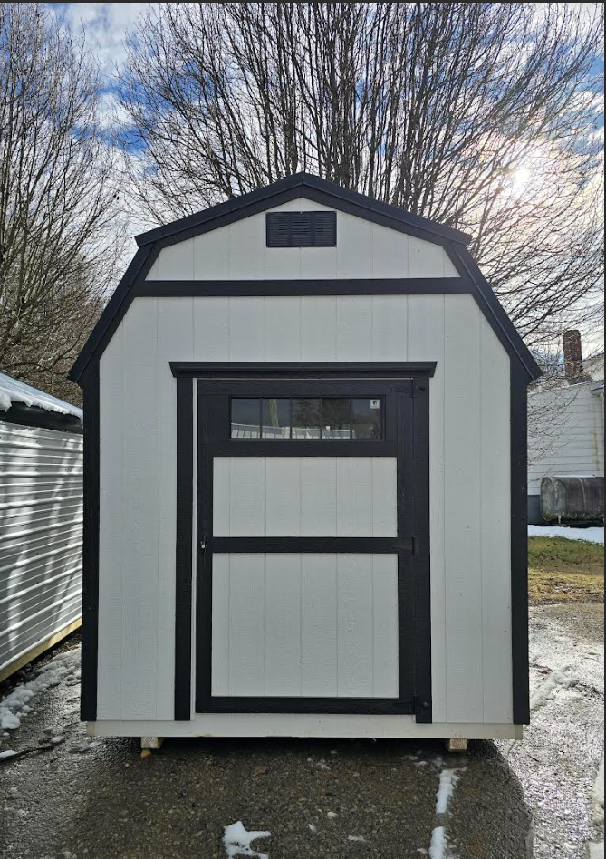 Image of 8 x 12 Lofted Barn (Low Wall)