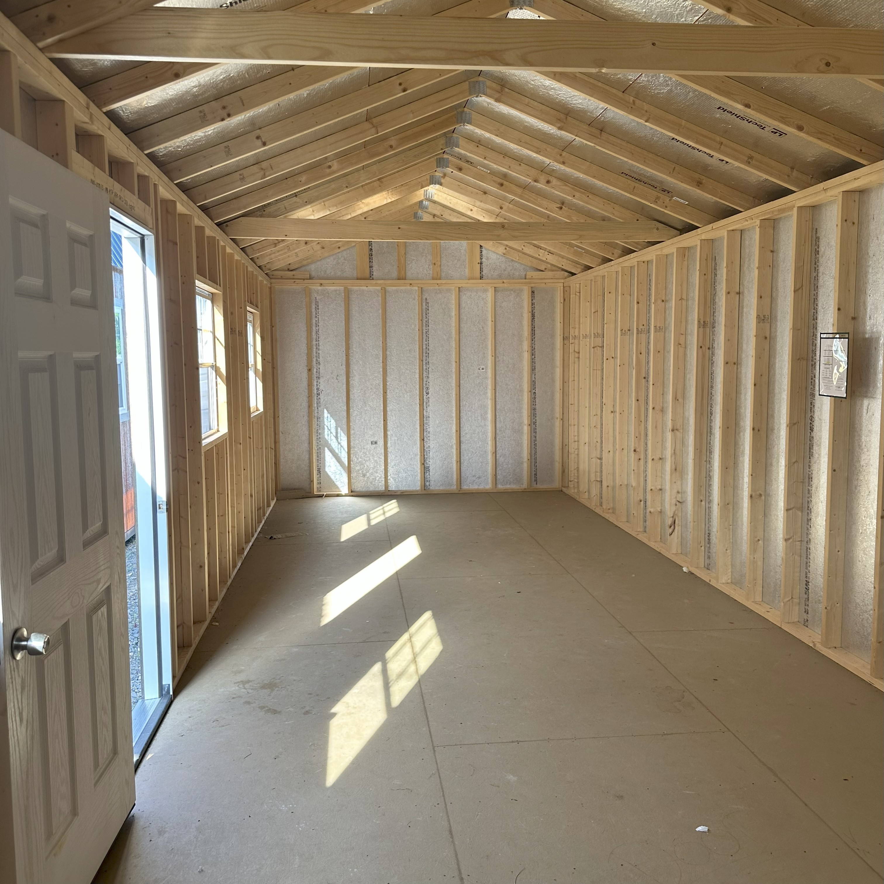Thumbnail 4 for 12 x 32 A Frame (High Wall) Shed - Princeton, WV