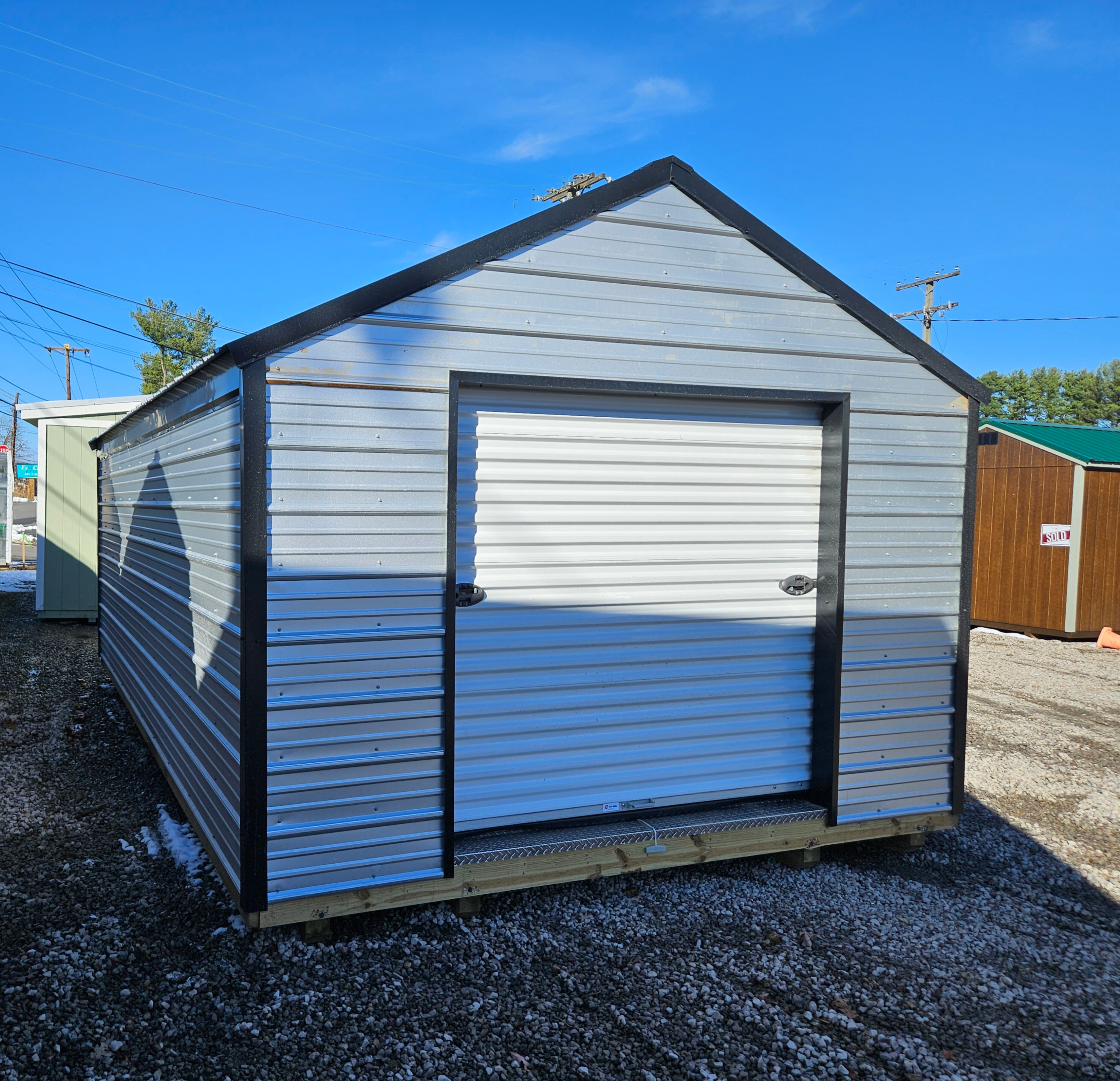 Image of 12 x 20 Utility Building (Low Wall)