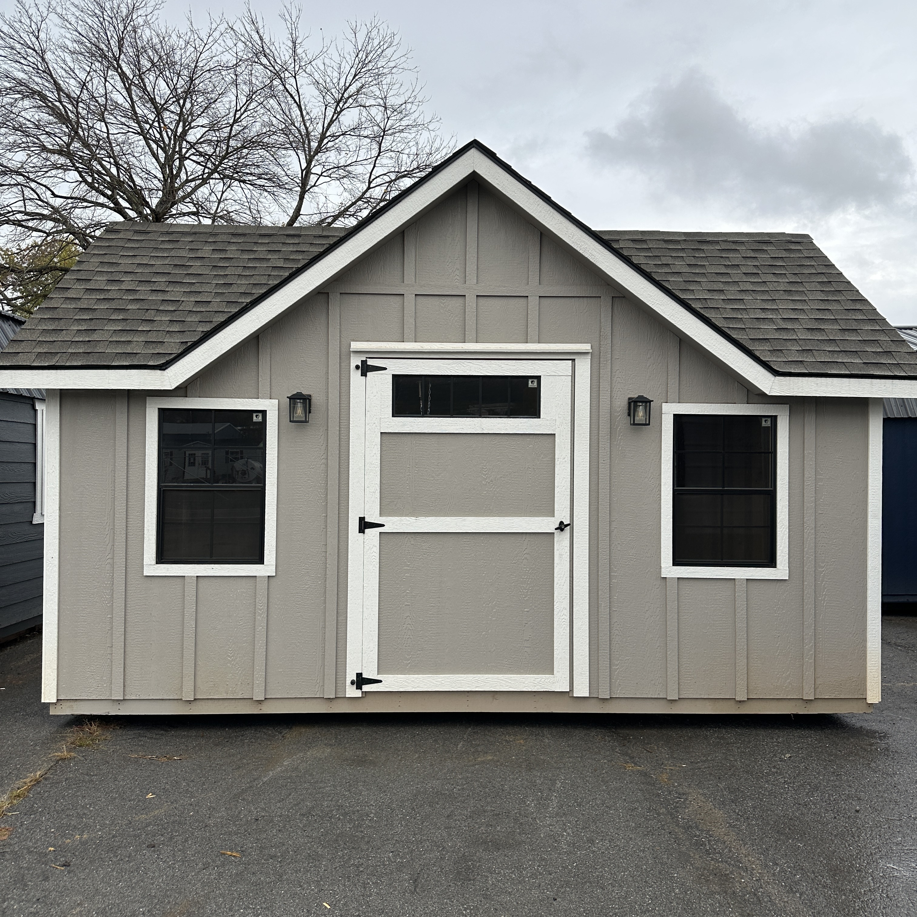 Image of 10 x 16 Victorian Shed (Low Wall)
