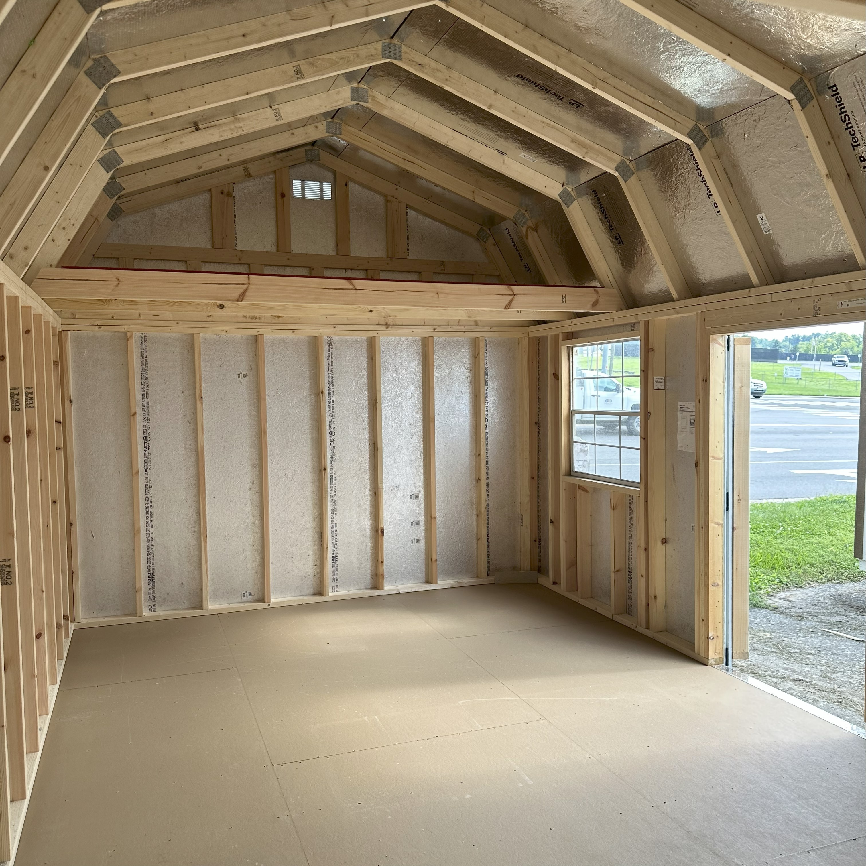 Thumbnail 3 for 12 x 20 Lofted Barn (Low Wall)