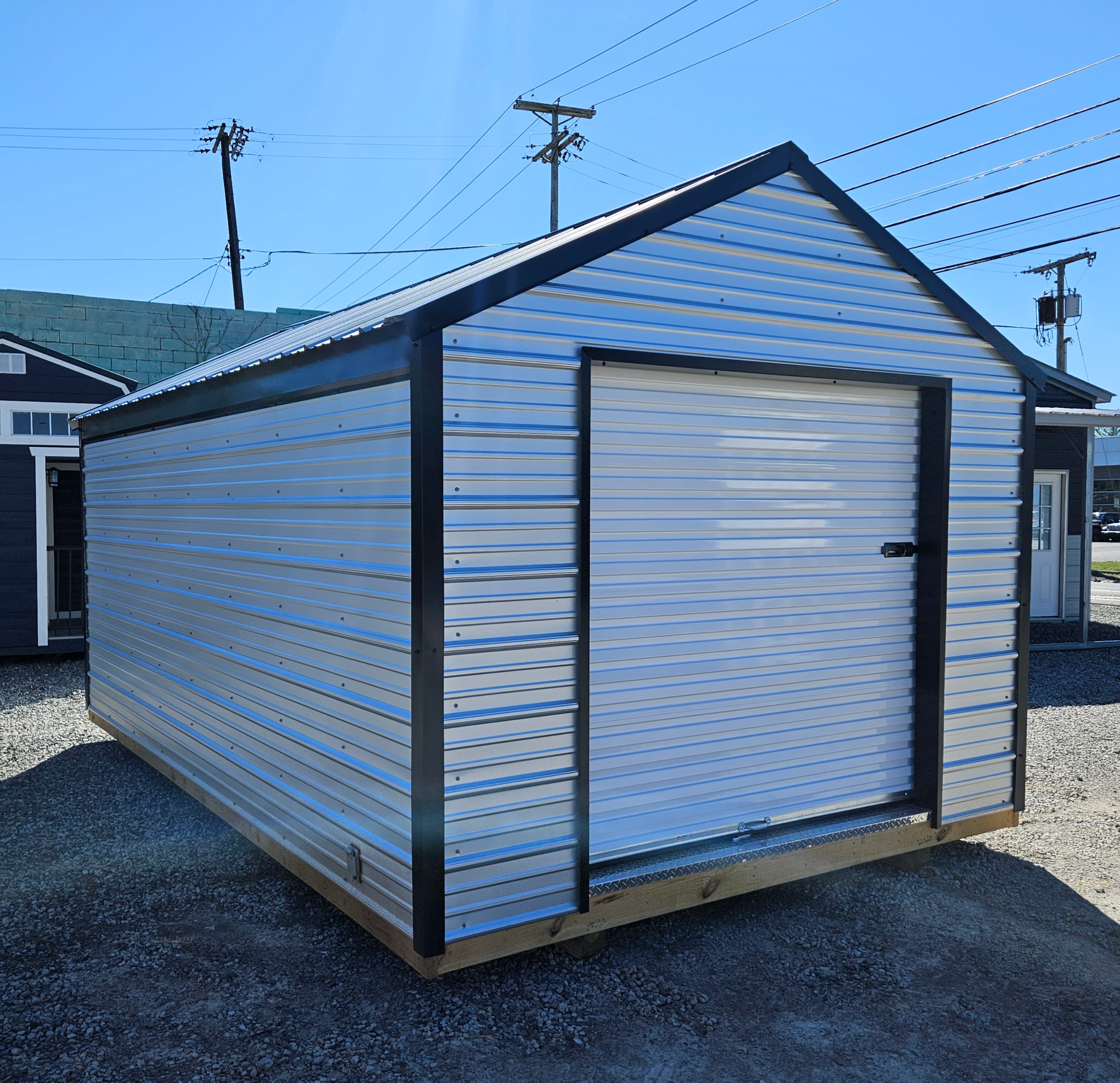 Image of 10 x 16 Utility Building (Low Wall)