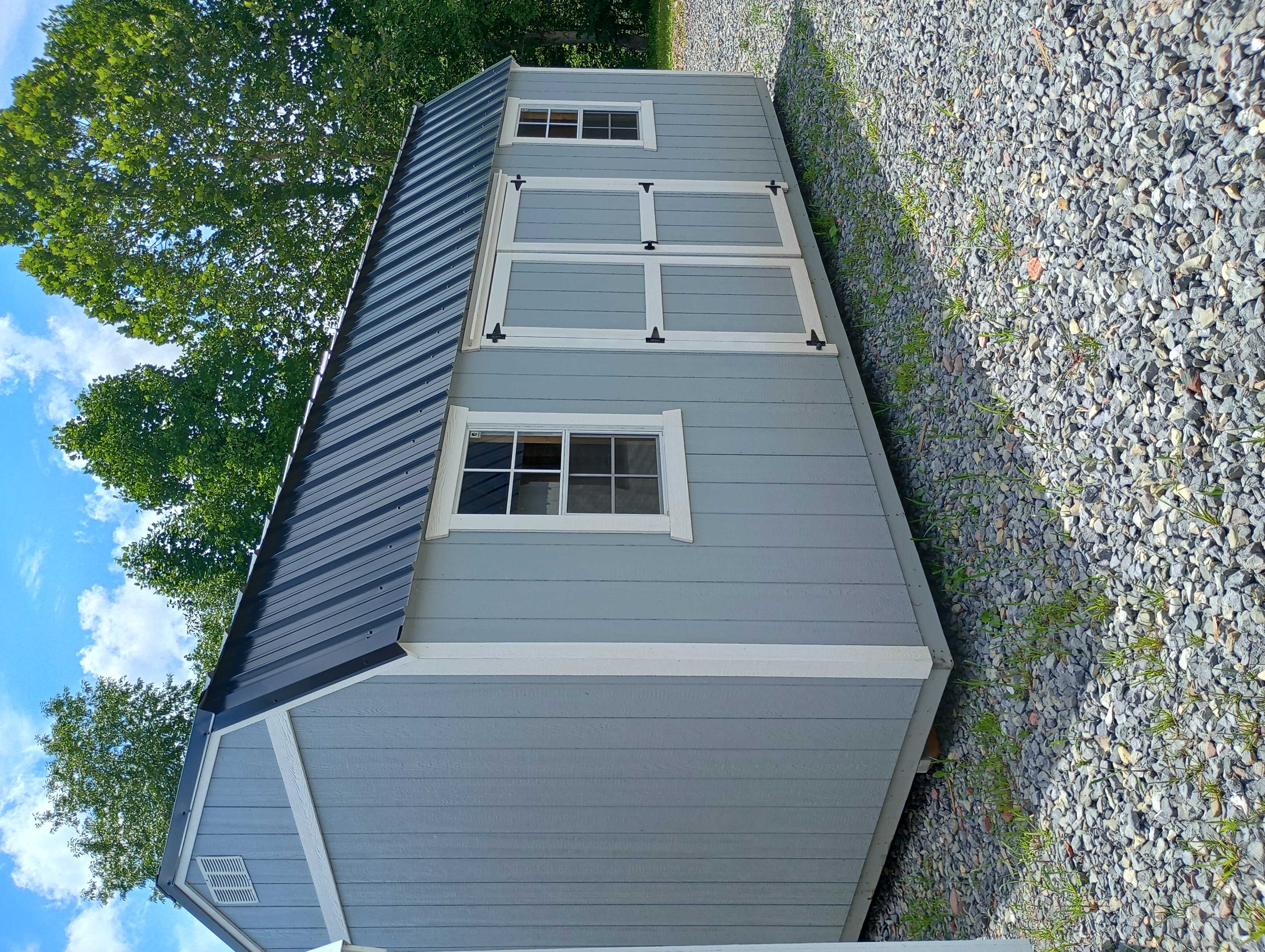 Image of 10 x 20 Lofted Barn (Low Wall) Shed - Summersville, WV
