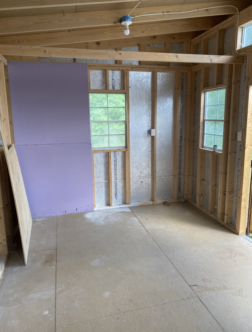Thumbnail 2 for 10 x 16 Single Slope Modern Shed (High Wall)