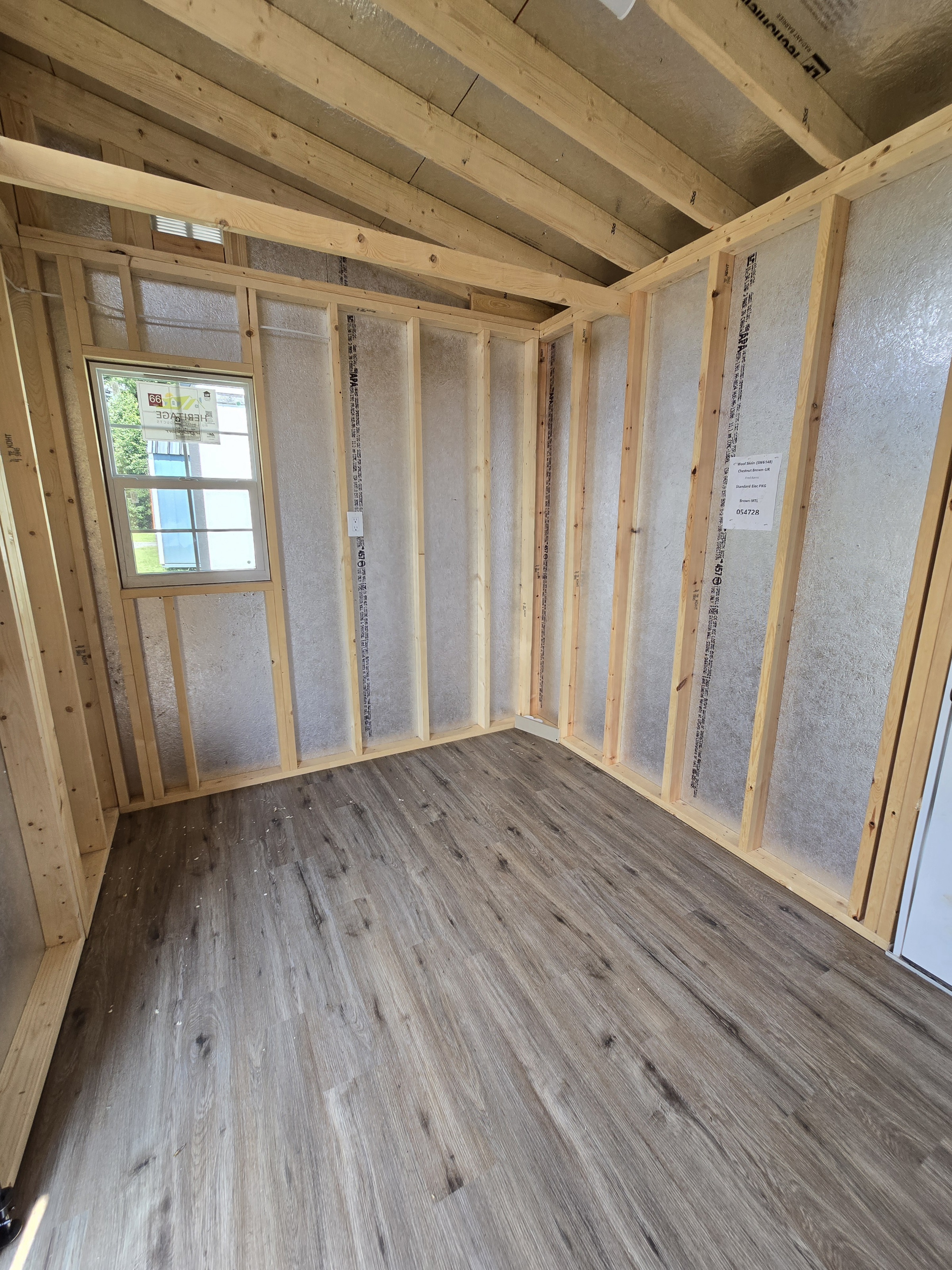 Thumbnail 2 for 8 x 12 Single Slope Modern Shed (High Wall)