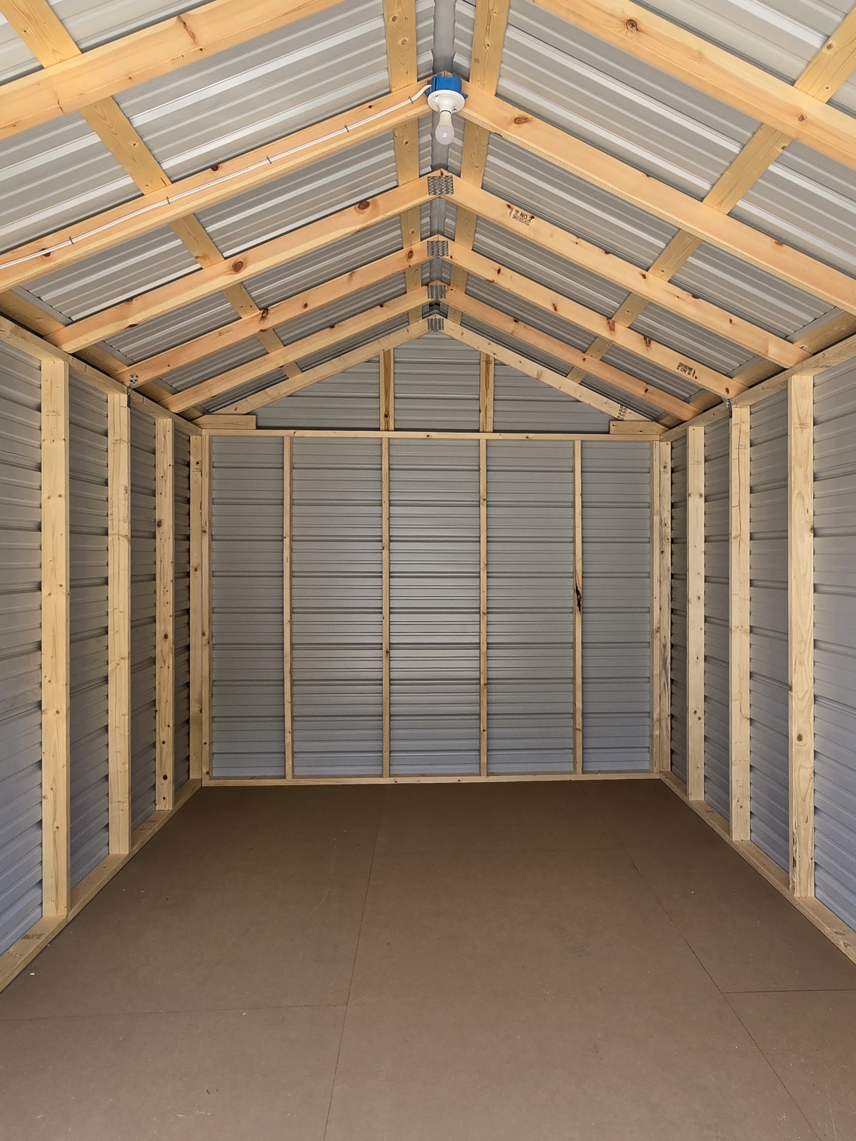Thumbnail 4 for 10 x 16 Utility Building (High Wall)