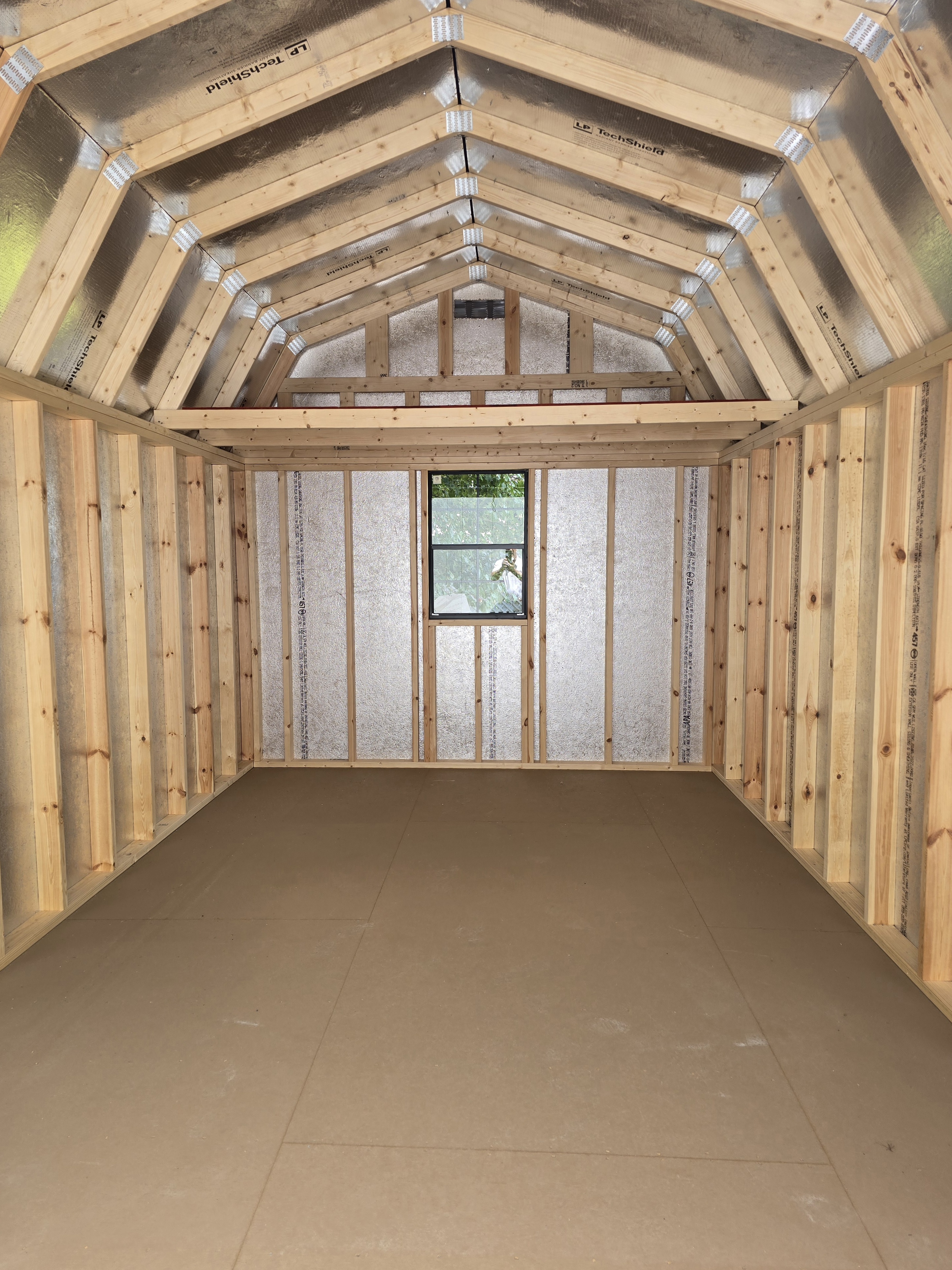 Thumbnail 2 for 10 x 16 Lofted Barn (Low Wall)