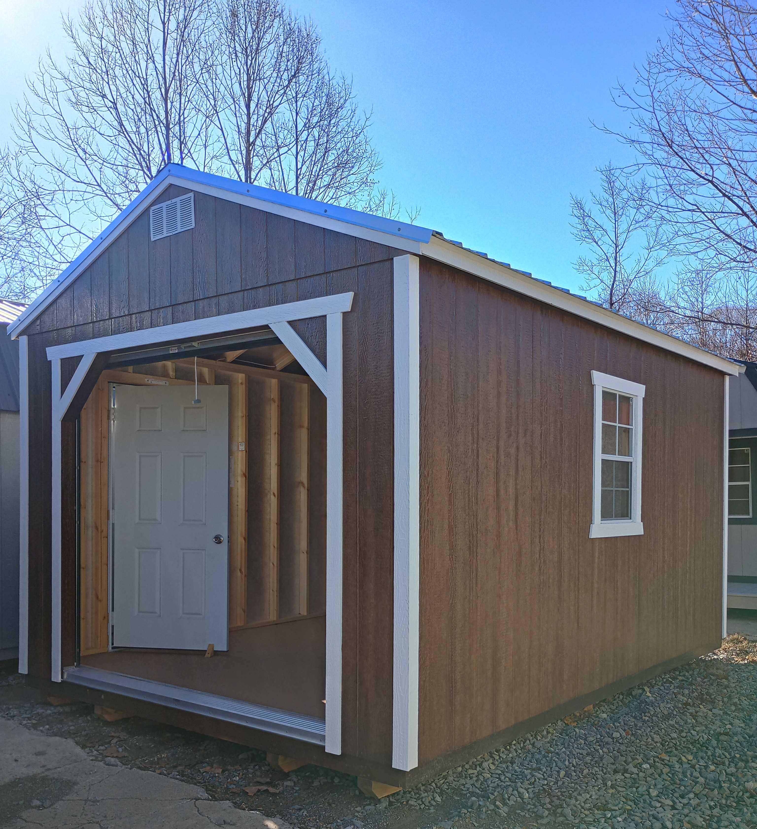 Image of 12 x 16 A Frame (High Wall) Shed - Summersville, WV
