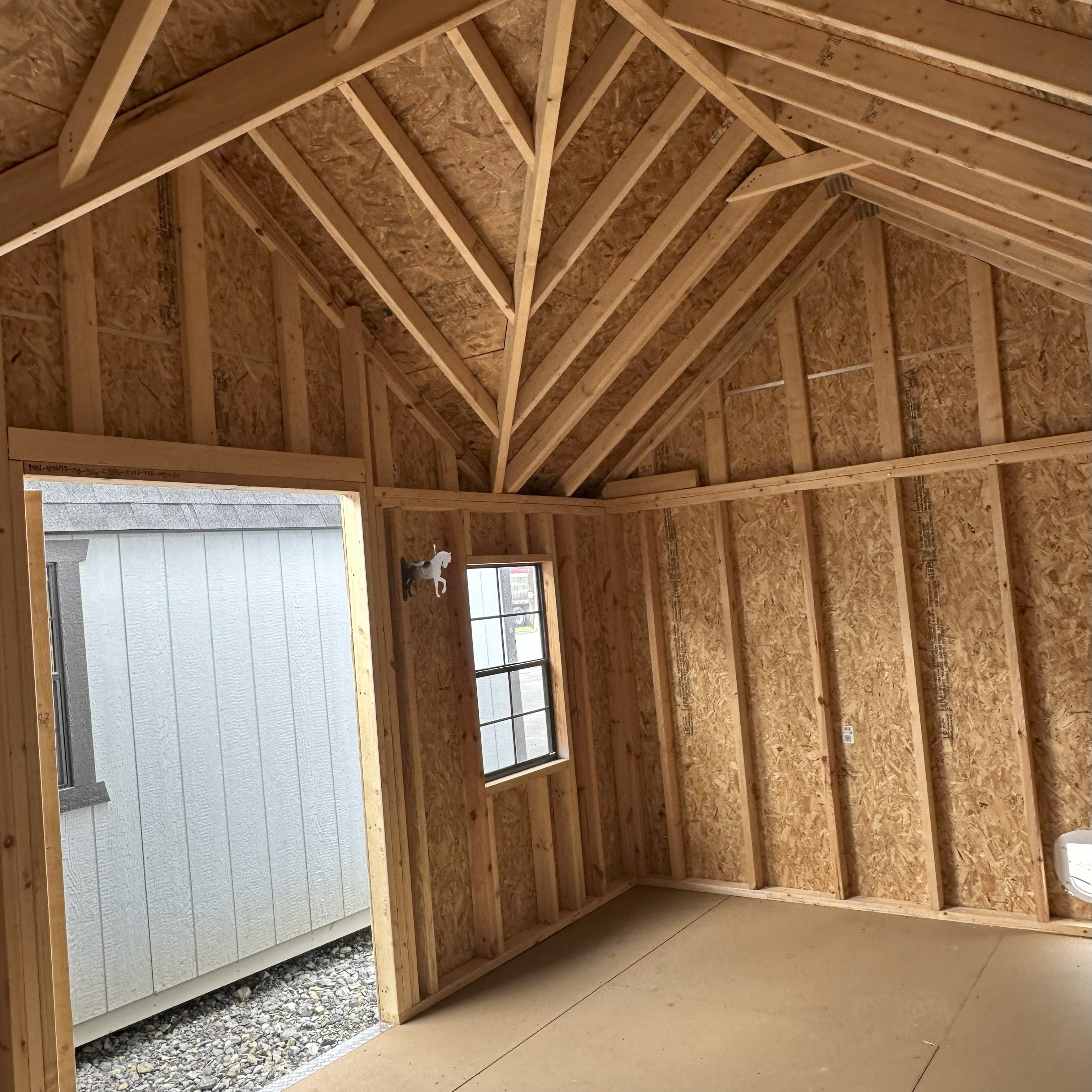 Thumbnail 4 for 10 x 16 Victorian Shed (Low Wall)