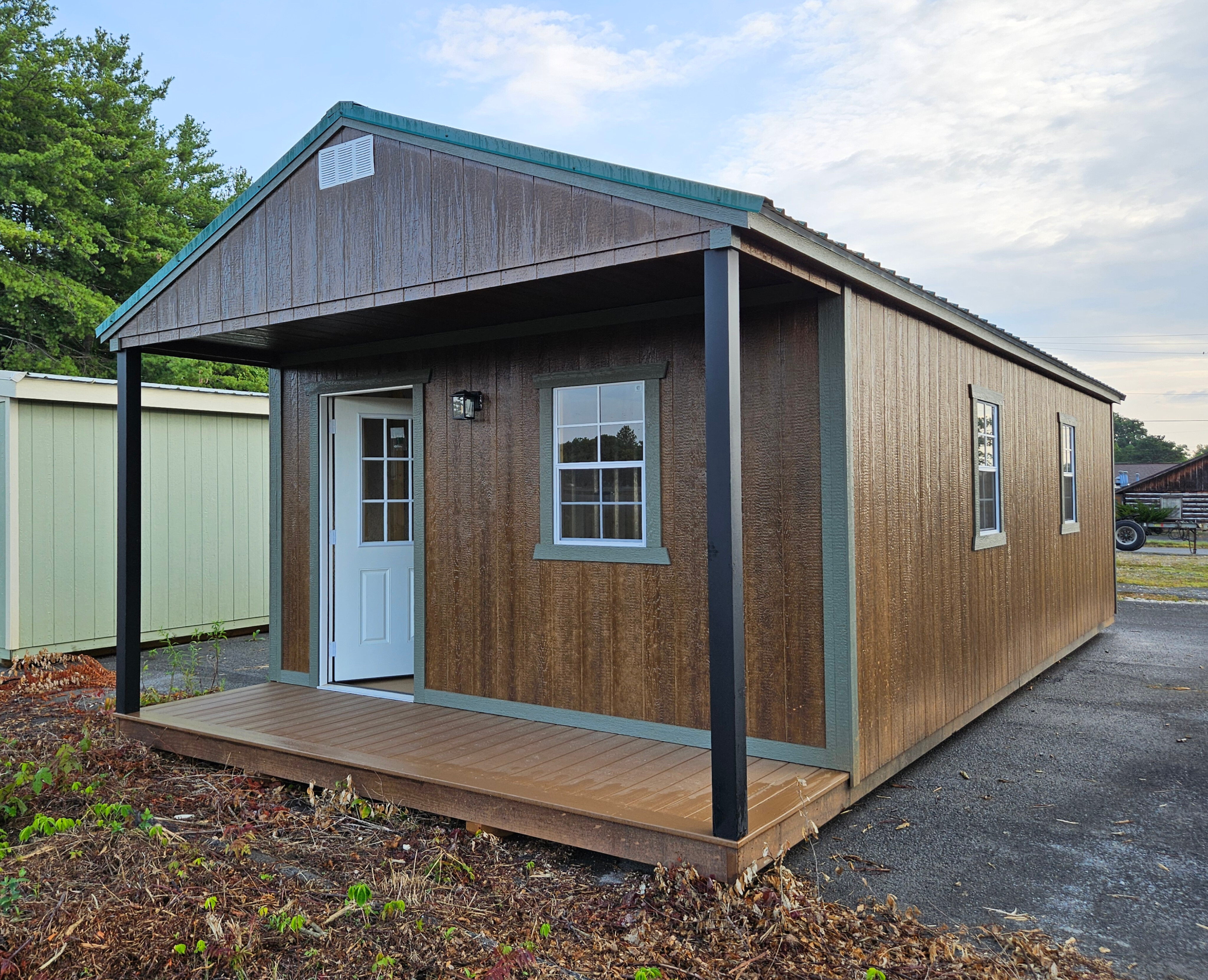 Image of 14 x 32 A Frame End Porch (High Wall)